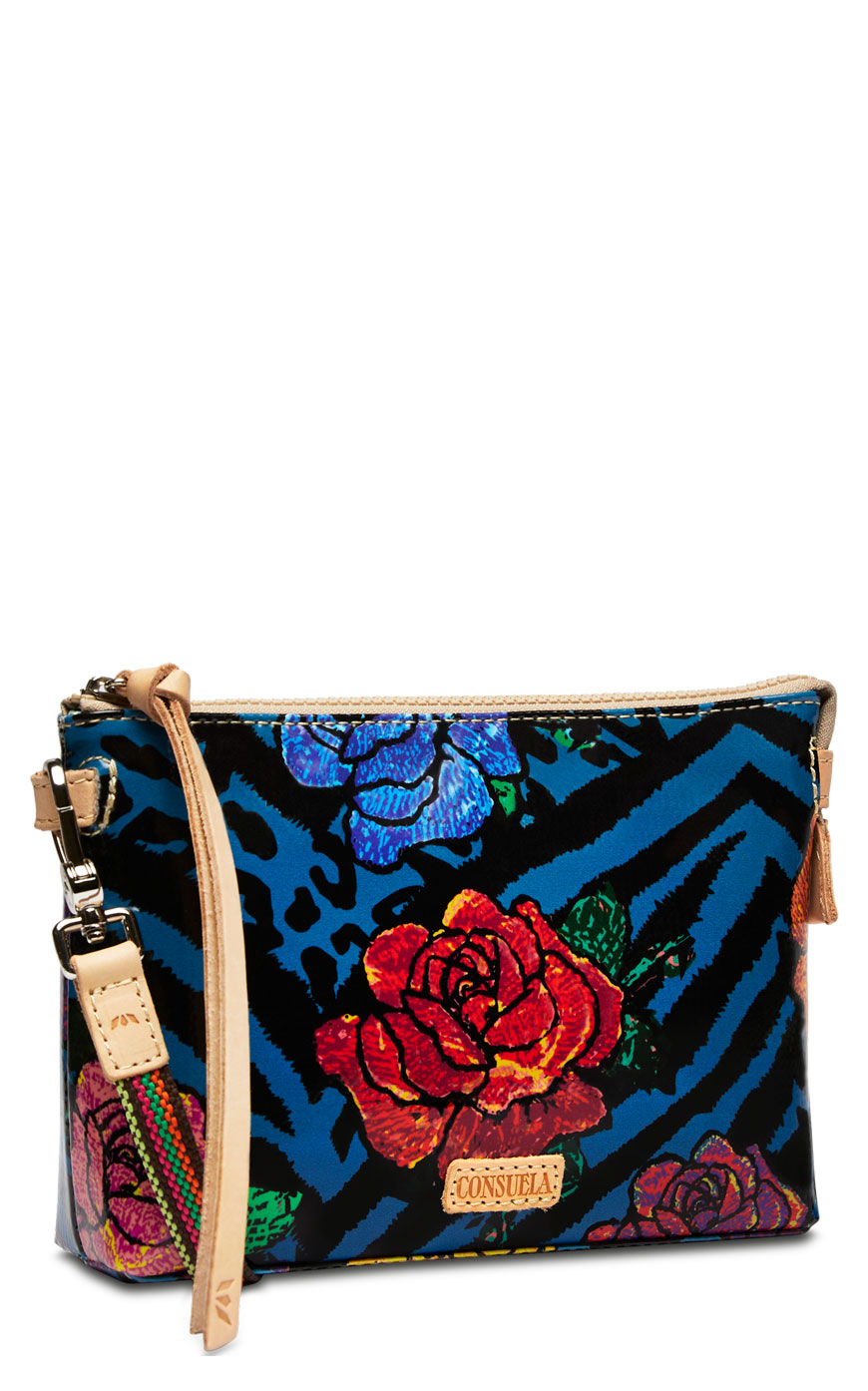 Consuela Lolo Colorful Floral & Animal Print Midtown Crossbody Bag - Image 1