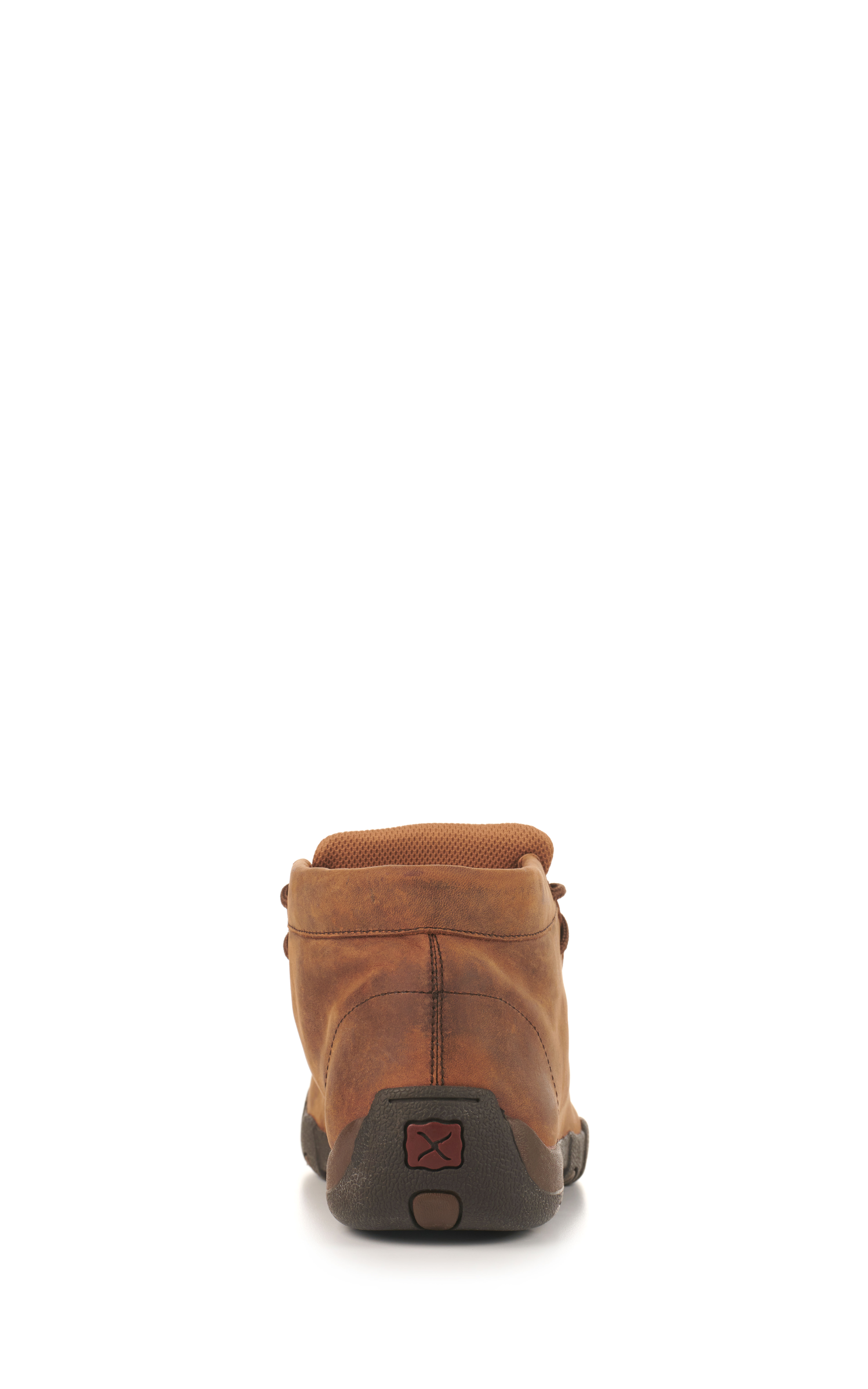 Twisted X Men's Brown MetGuard Round Moc Steel Toe Lace Up Work Shoe - Image 1