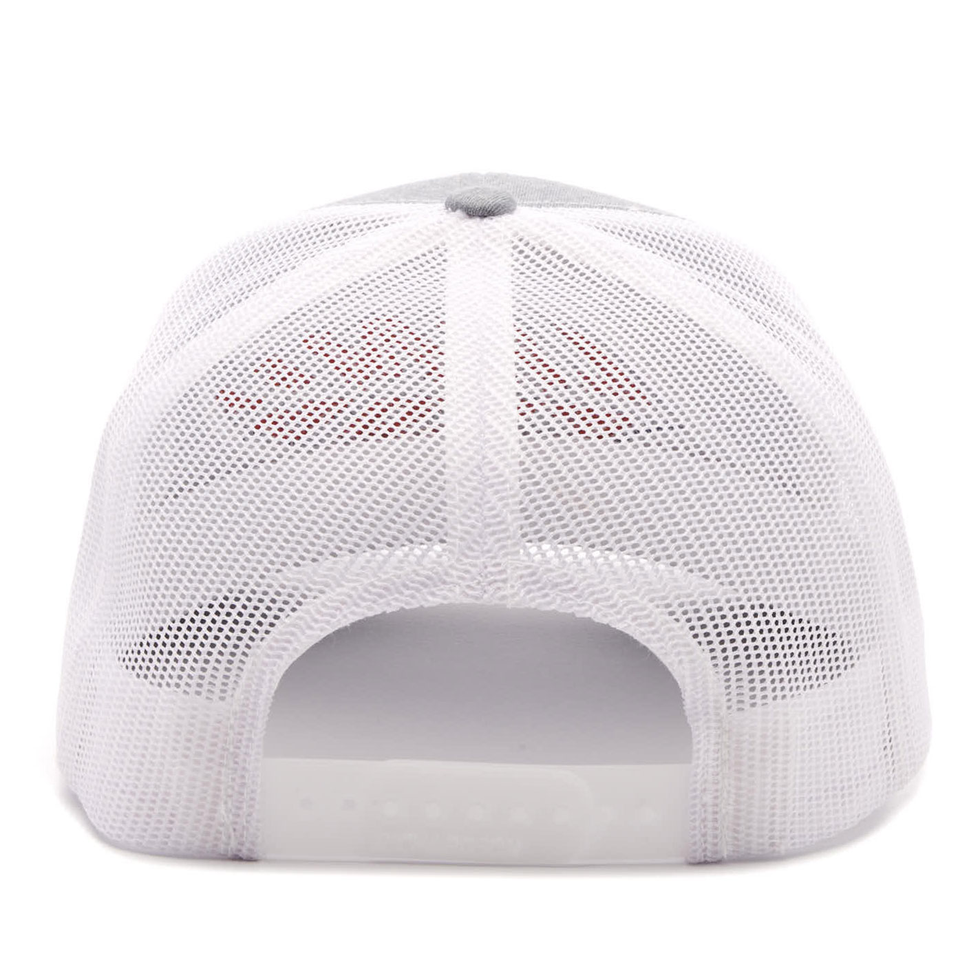 Lane Frost Eagle Gray and White with Feather Logo Snapback Cap - Image 1