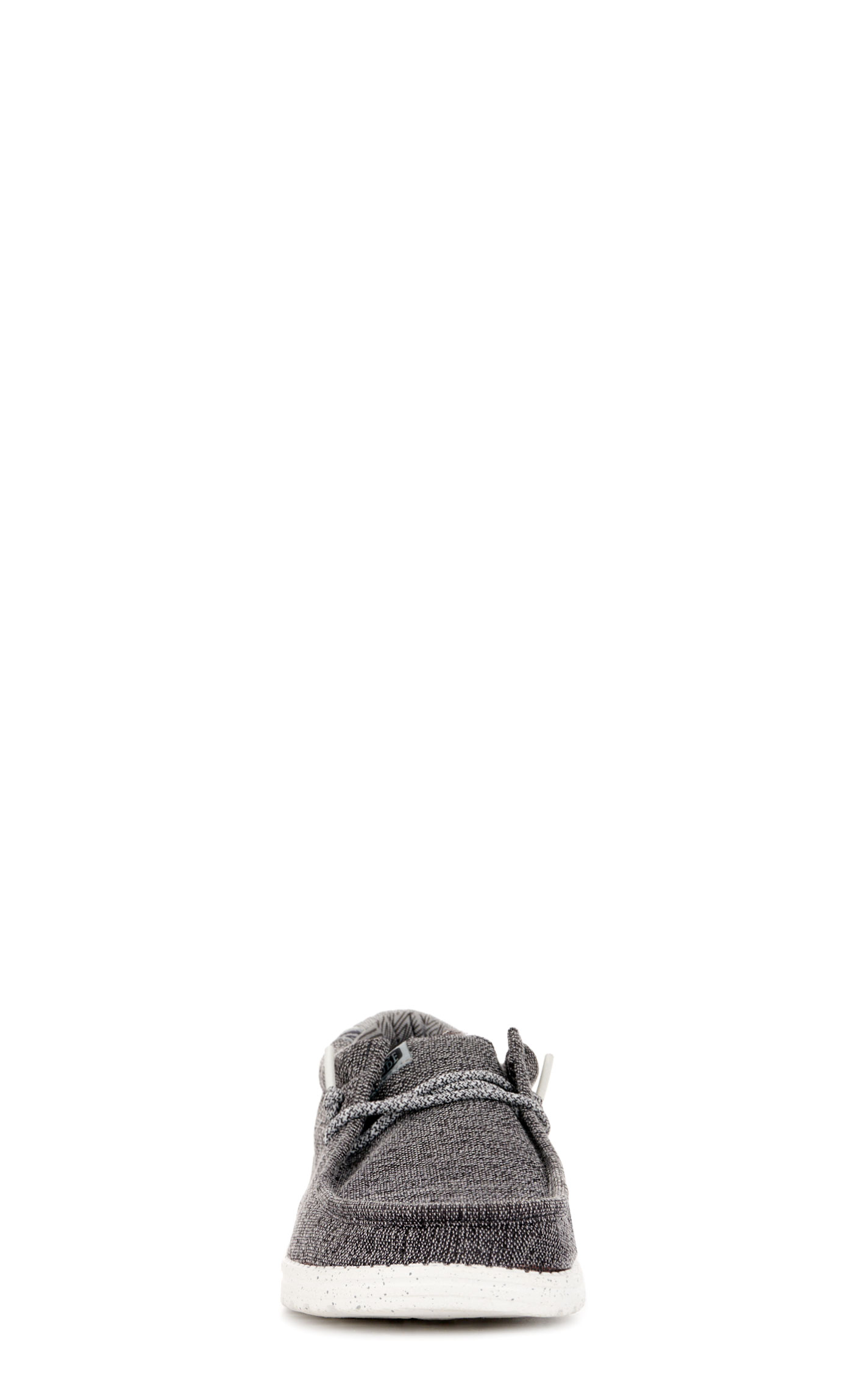 Hey Dude Men's Wally Coastline Black & White Lace Up Casual Shoes - Image 1