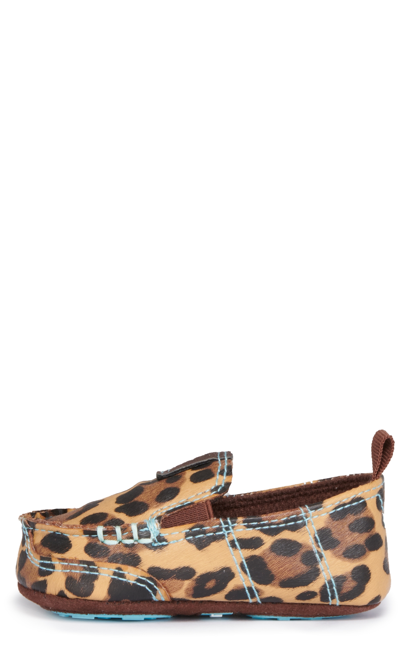 Ariat Lil Stompers Infant Natalie Leopard Print Cruiser Casual Shoes - Image 1