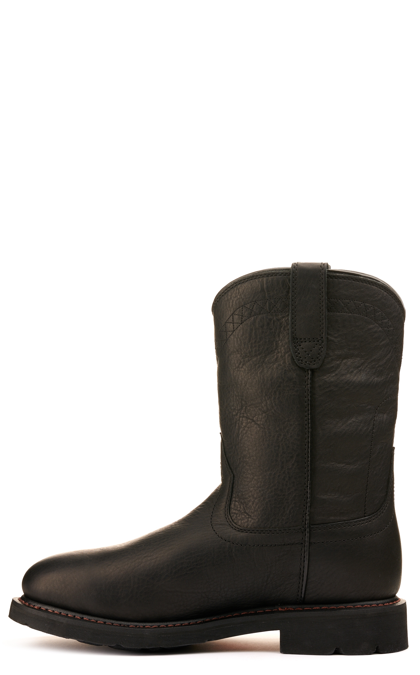 Ariat Men's Sierra Black Waterproof Round Toe Work Boot - Image 1