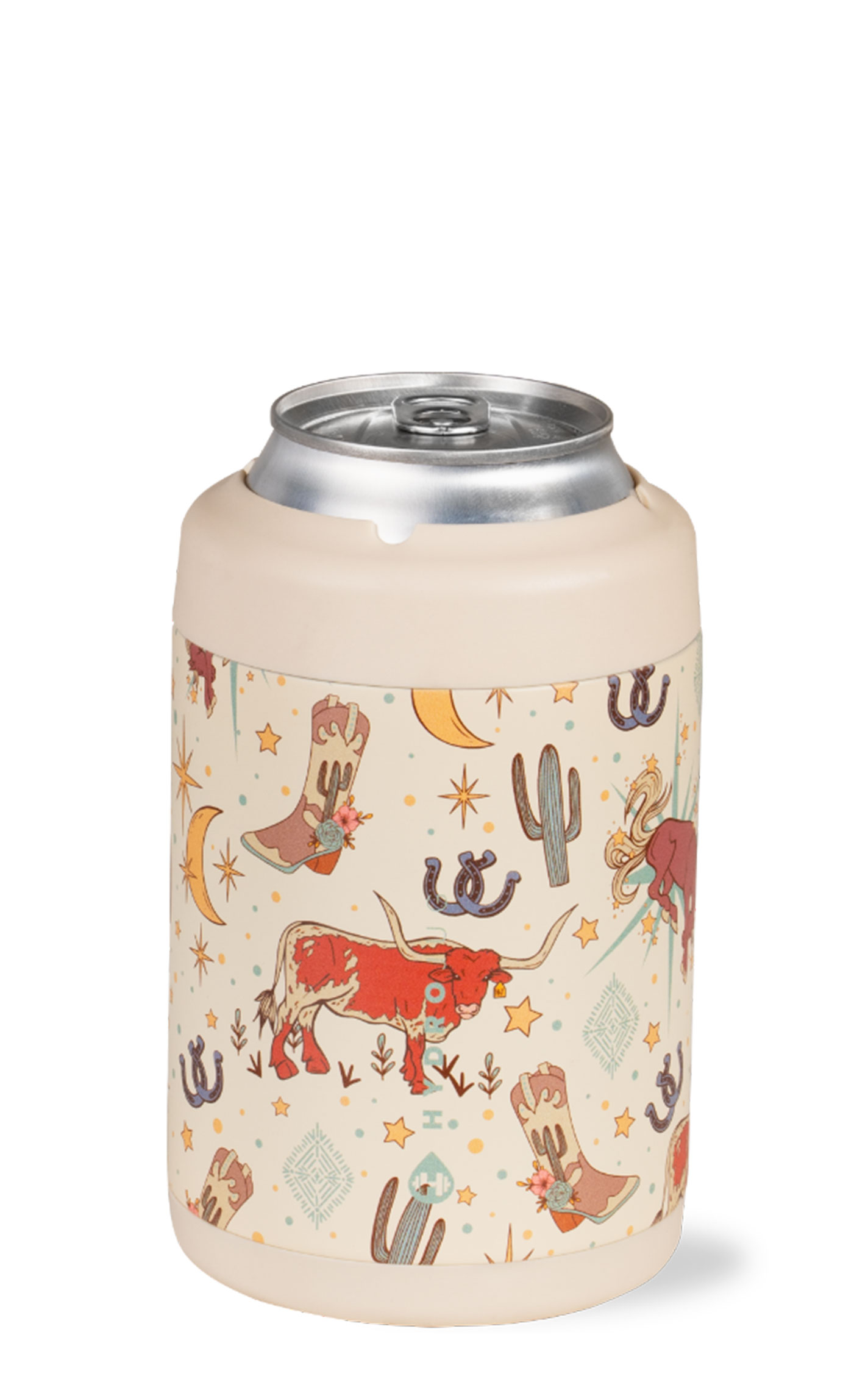 HydroJug Rodeo Print 12 oz Standard Can Cooler - Image 1