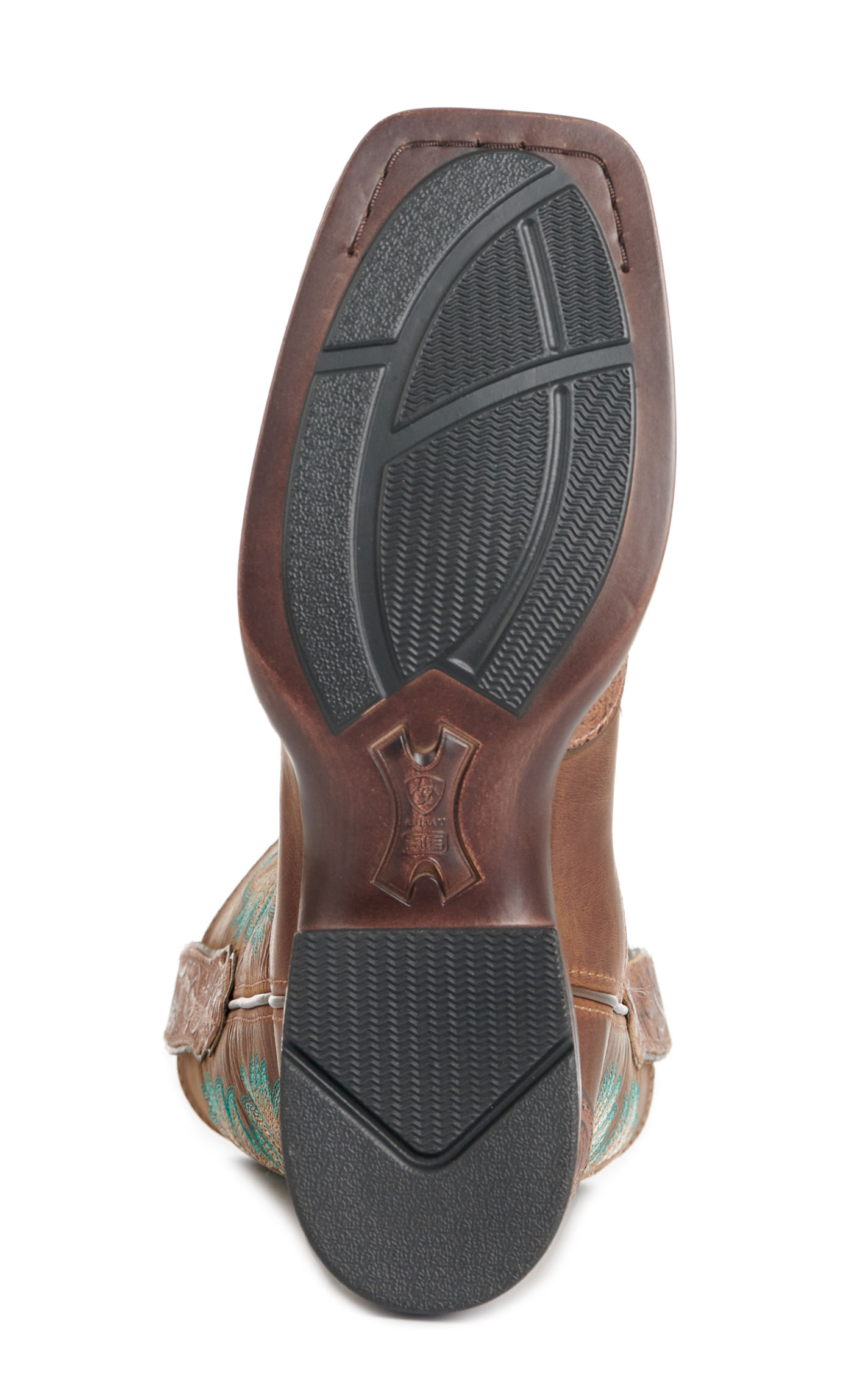 Ariat Women's Bryce Canyon Sassy Brown Bantamweight Wide Square Toe Cowboy Boot  - Image 1