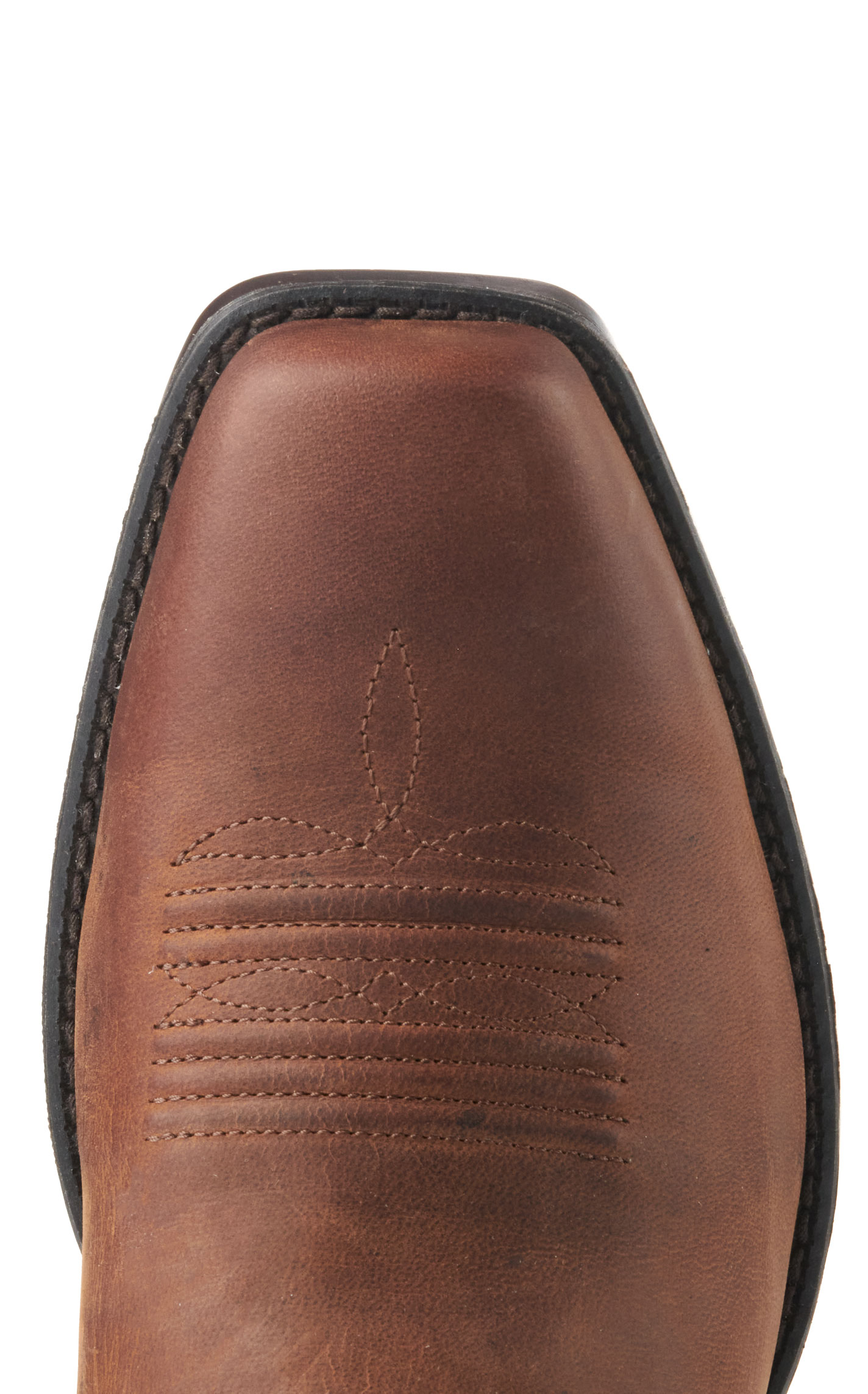 Ariat Men's Booker Ultra Rough Tan Bantamweight Wide Square Toe Chelsea Boots - Image 1