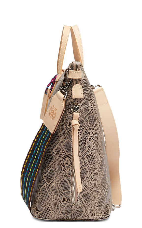 Consuela Dizzy Snake Print Sling Bag - Image 1