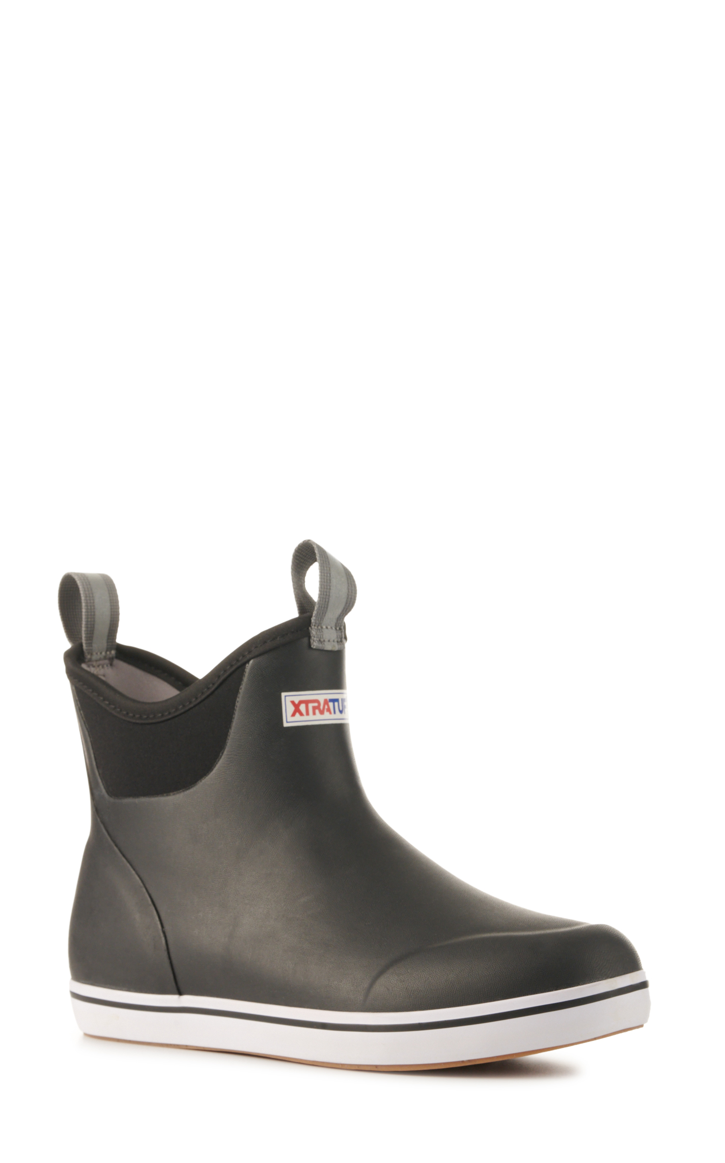 XTRATUF Men's Black Ankle Deck Rubber Boots - Image 5