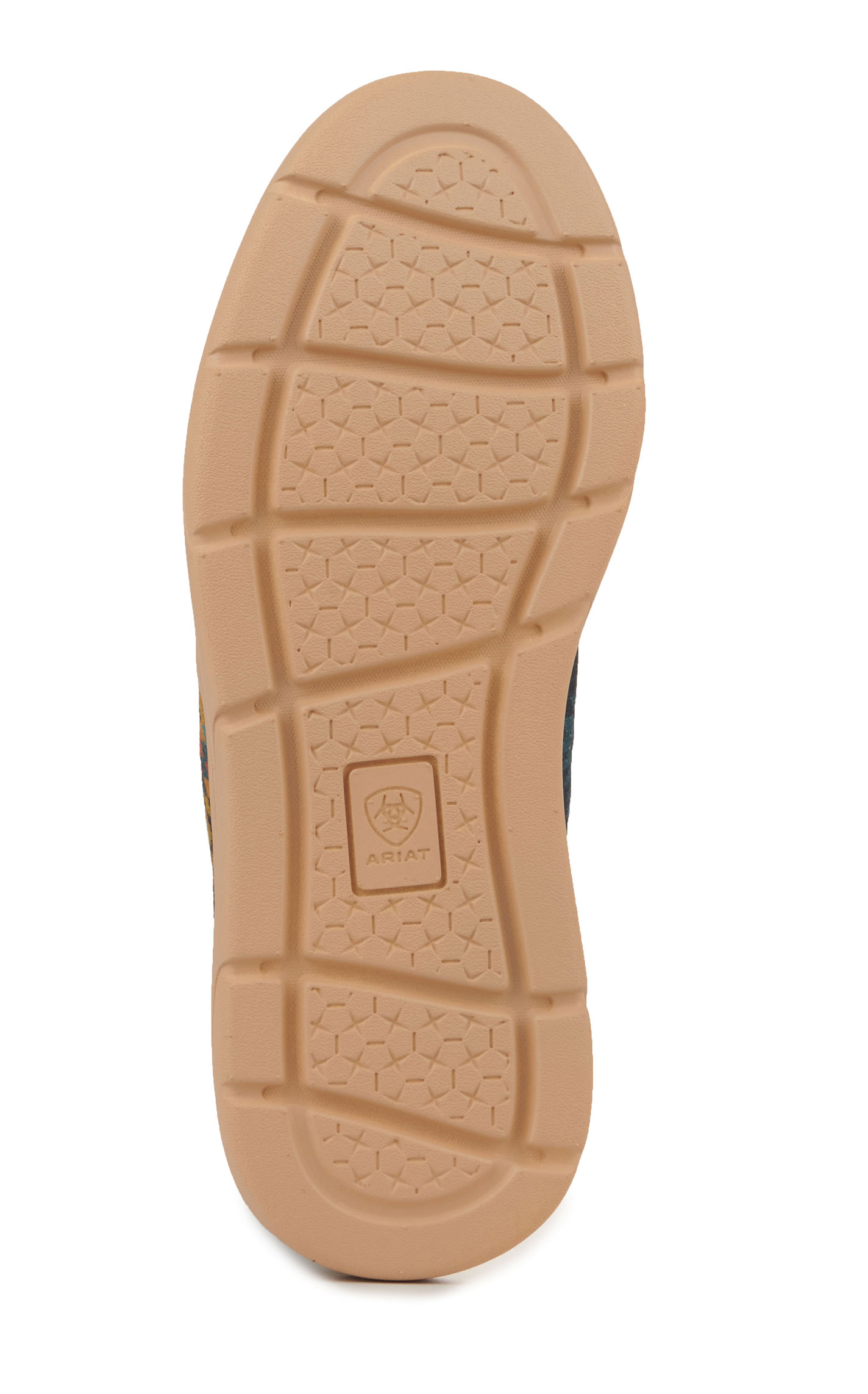 Ariat Kids Hilo Blue Aztec Canvas Lace Up Casual Shoes - Image 1
