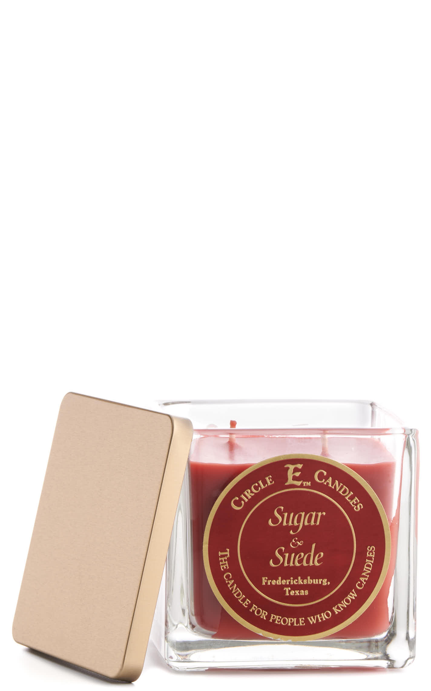 Circle E Sugar & Suede 22 Oz Candle - Image 1