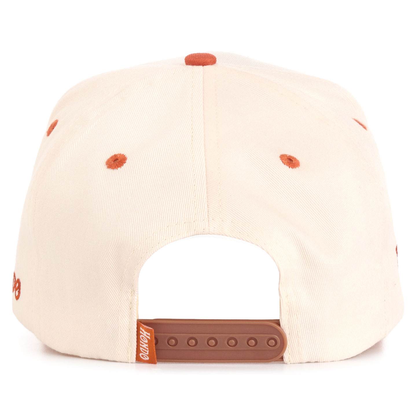 Hondo Orange & Bone Texas Embroidered Logo Cap - Image 1
