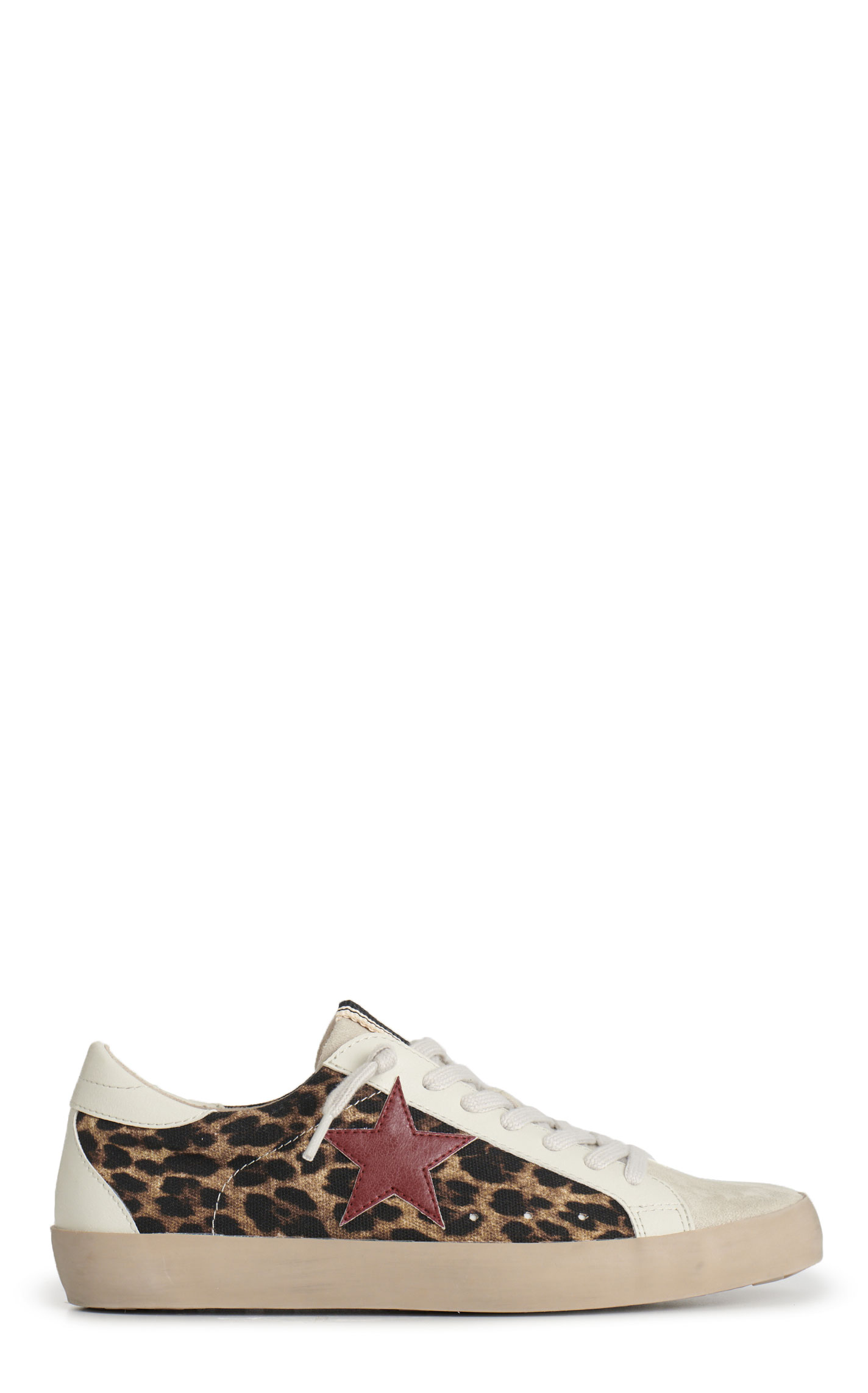 Shushop Women's Paula Leopard Print Round Toe Casual Shoes - Image 1