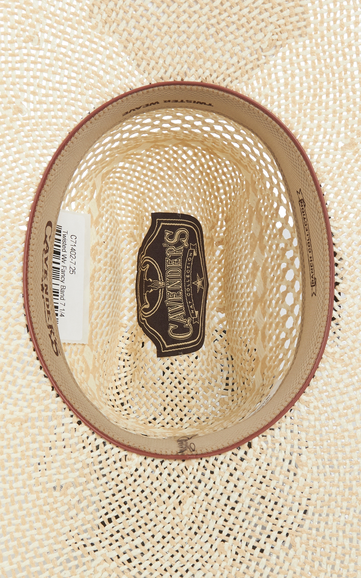 Cavender's Collection Twisted Weave Straw Cowboy Hat - Image 1