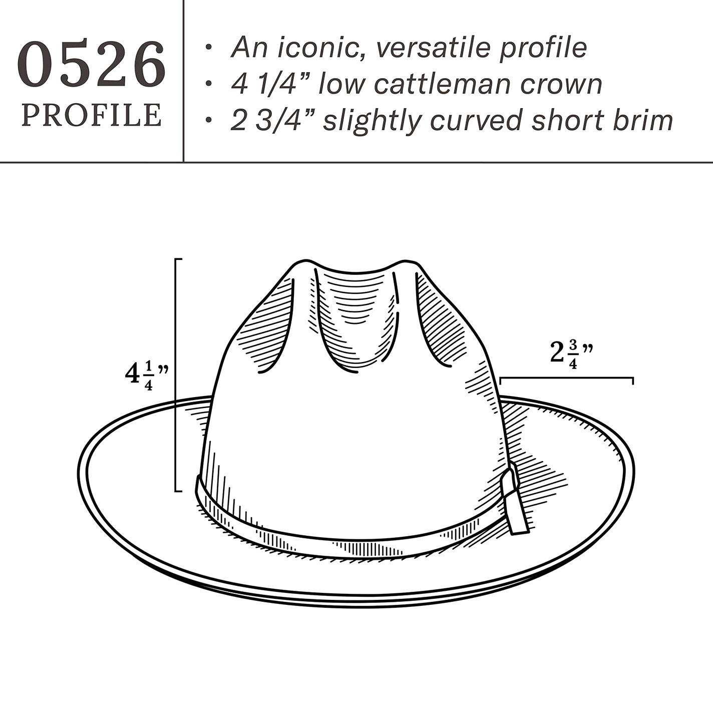 Stetson 6X Open Road Brown Mix Felt Cowboy Hat - Image 1