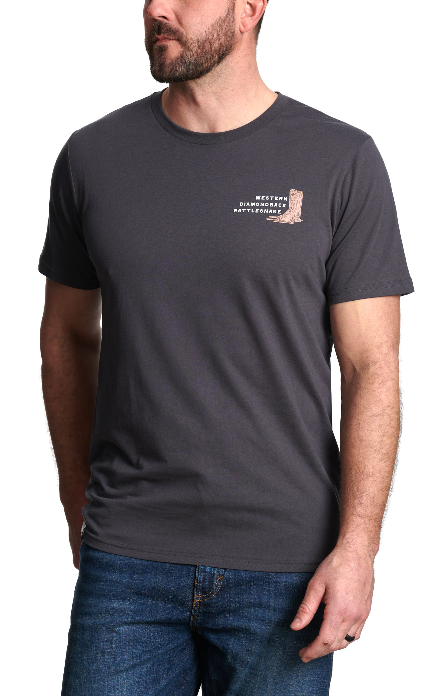 Sendero Provisions Co. Men's Black Maraca Del Desierto Logo Graphic T-Shirt - Image 1