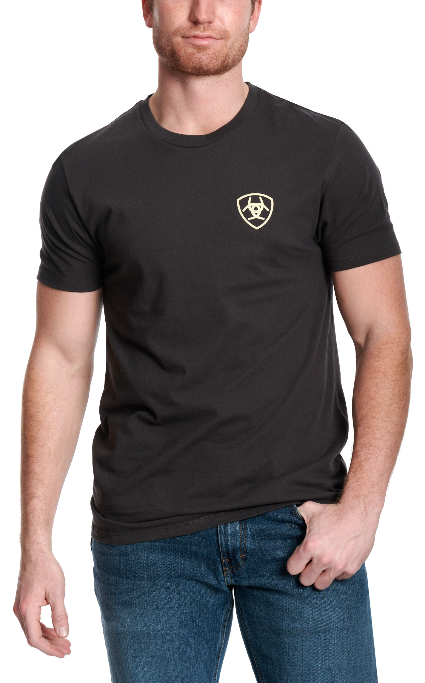 Ariat Men's Black Rope Logo Graphic T-Shirt - Image 2