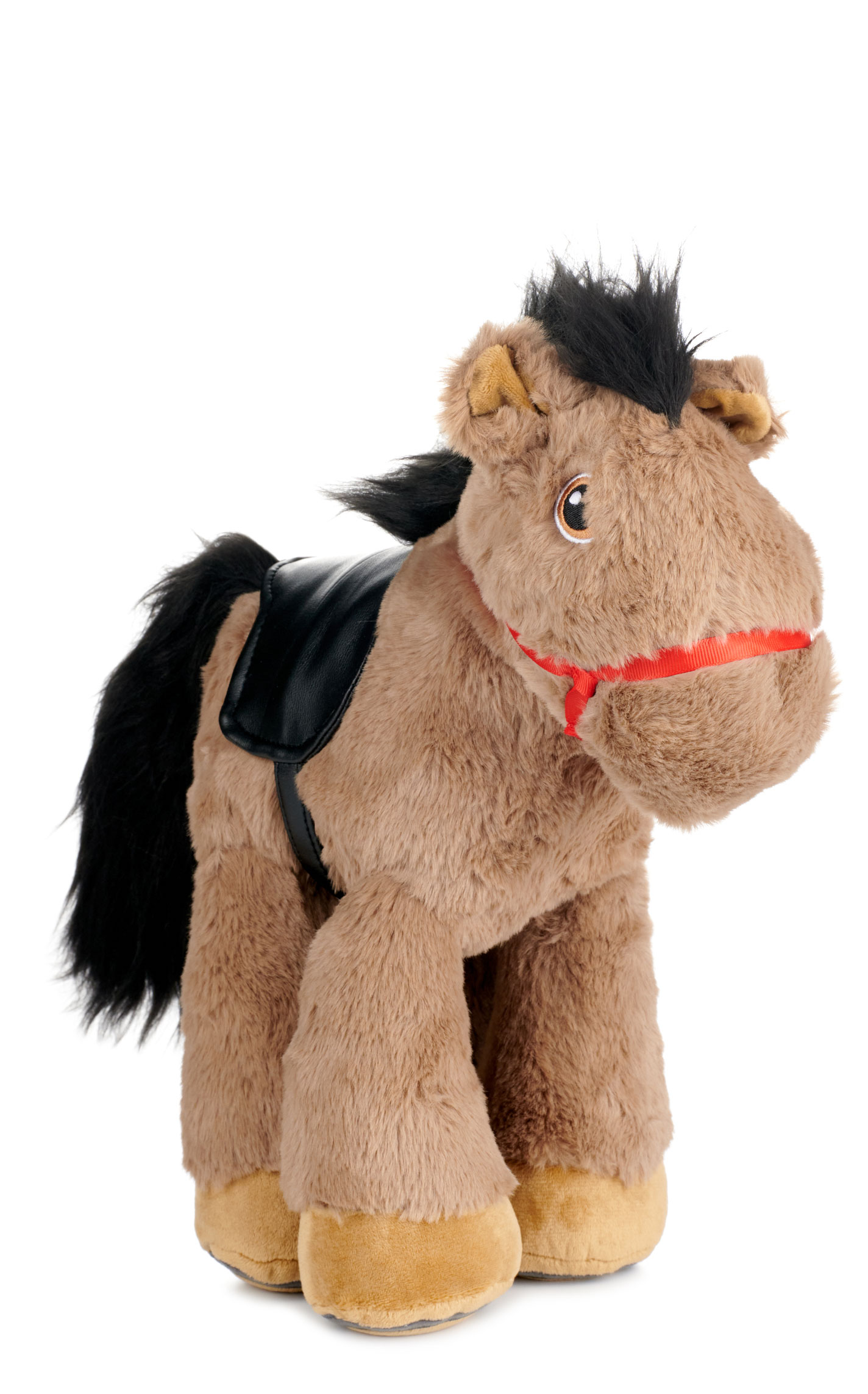 Piccoli Caramello Buckskin Brown & Black Large Western Stuffed Animal - Image 1