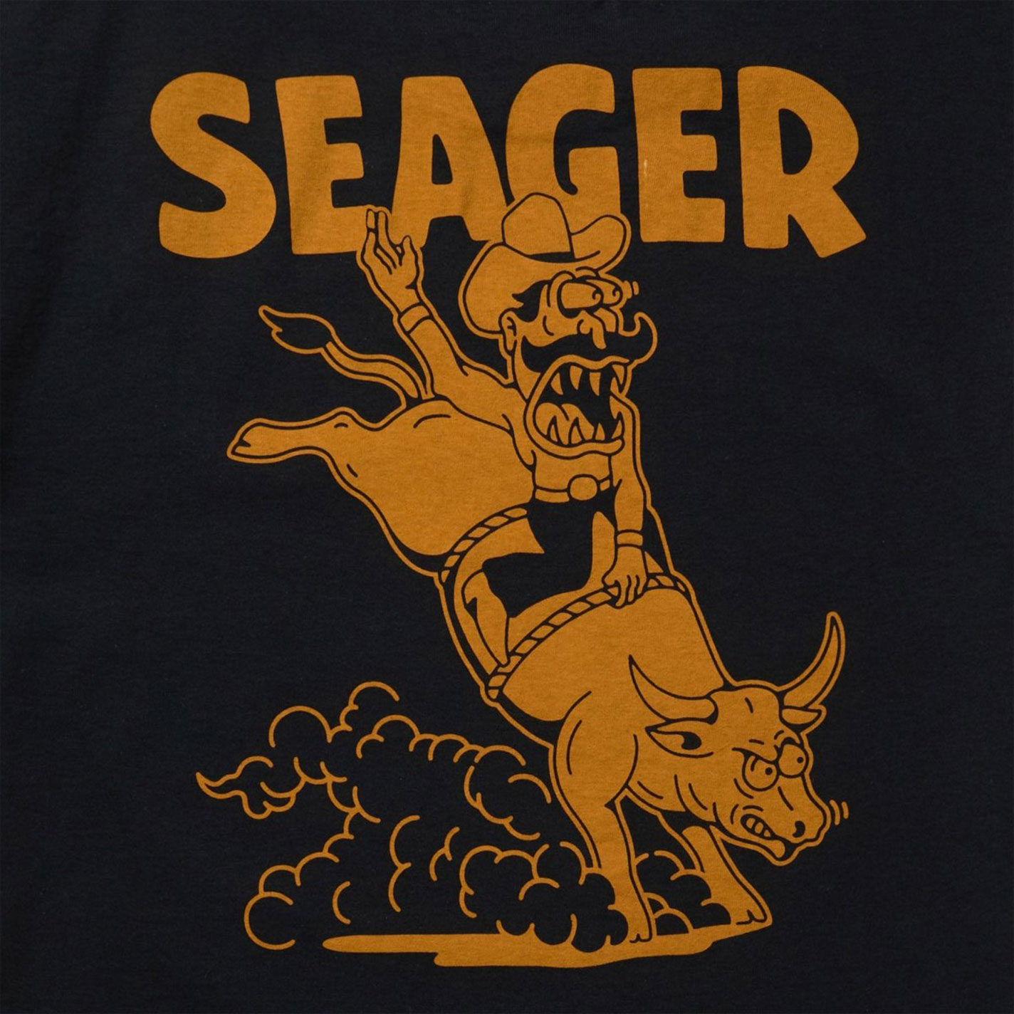 Seager Apparel Men’s Black Jaripeo T-Shirt - Image 1