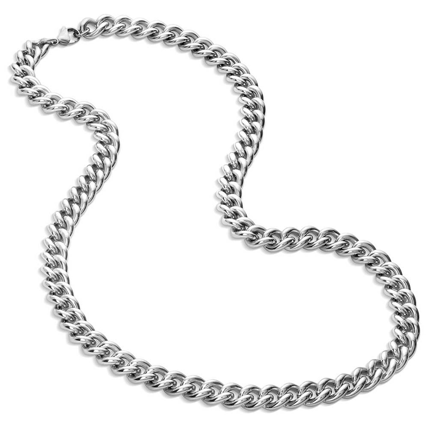 Montana Silversmiths Men's Medium Cuban Link Chain Necklace - Image 1