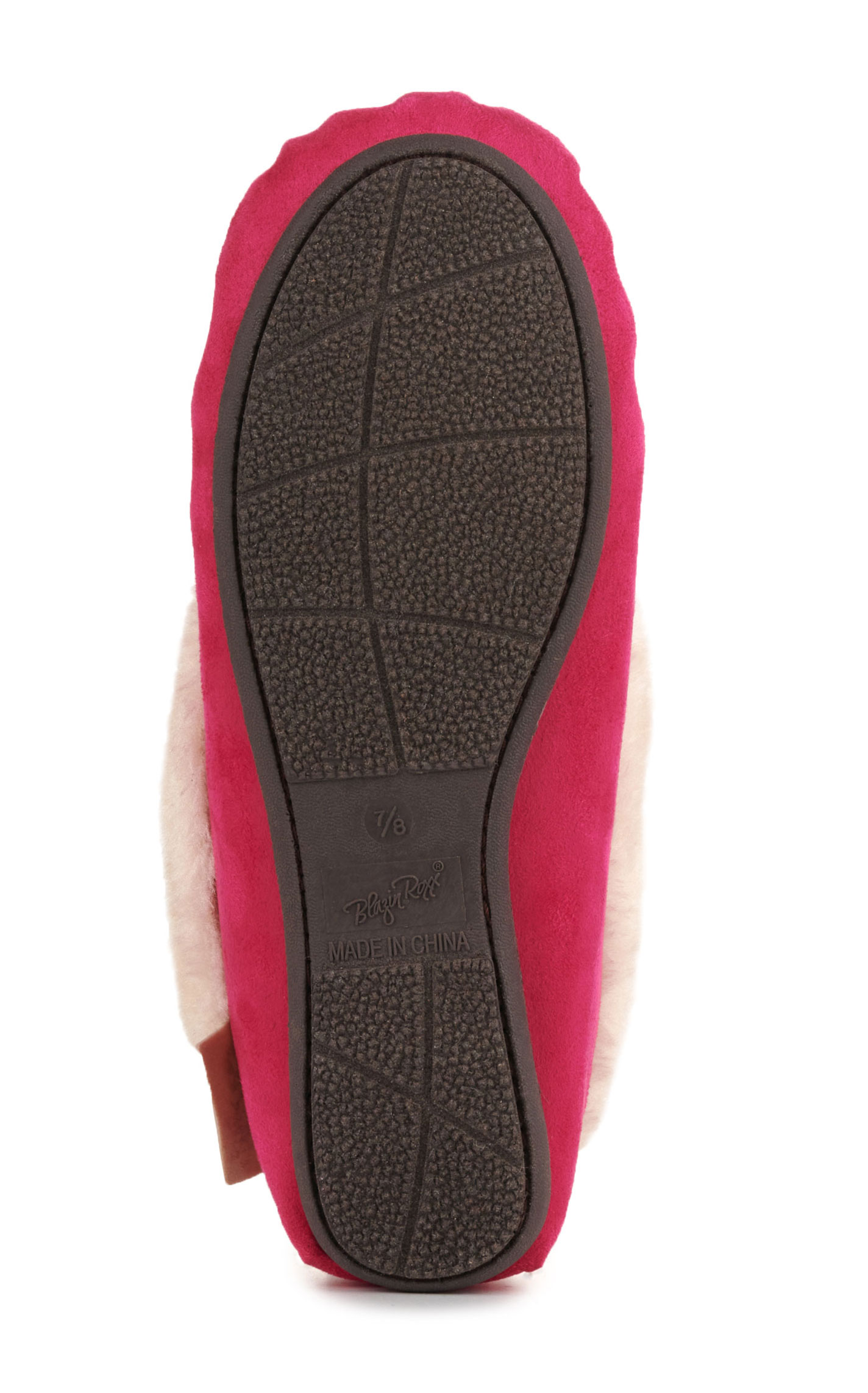 Blazin Roxx Women's Cher Hot Pink Moccasin Slipper - Image 1