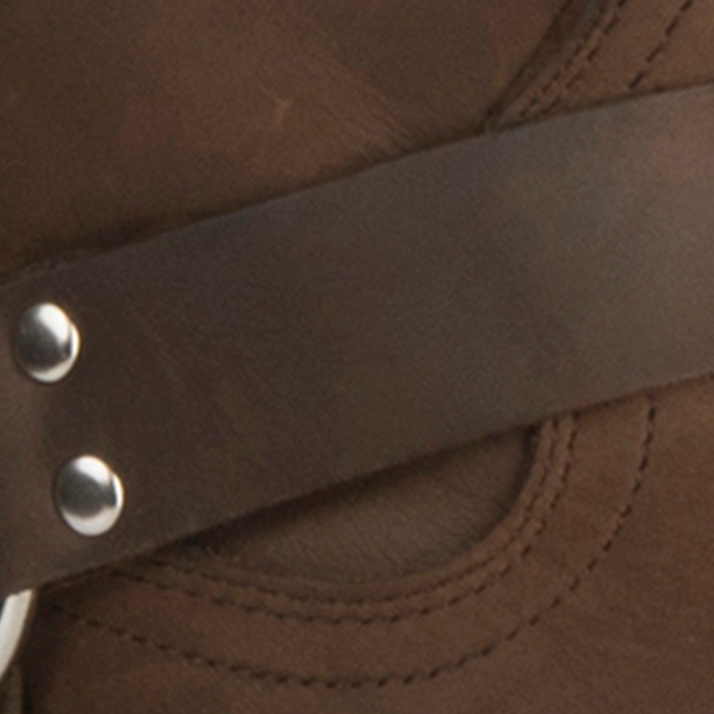 Durango Men's Distressed Brown Harness Square Toe Boots - Image 1