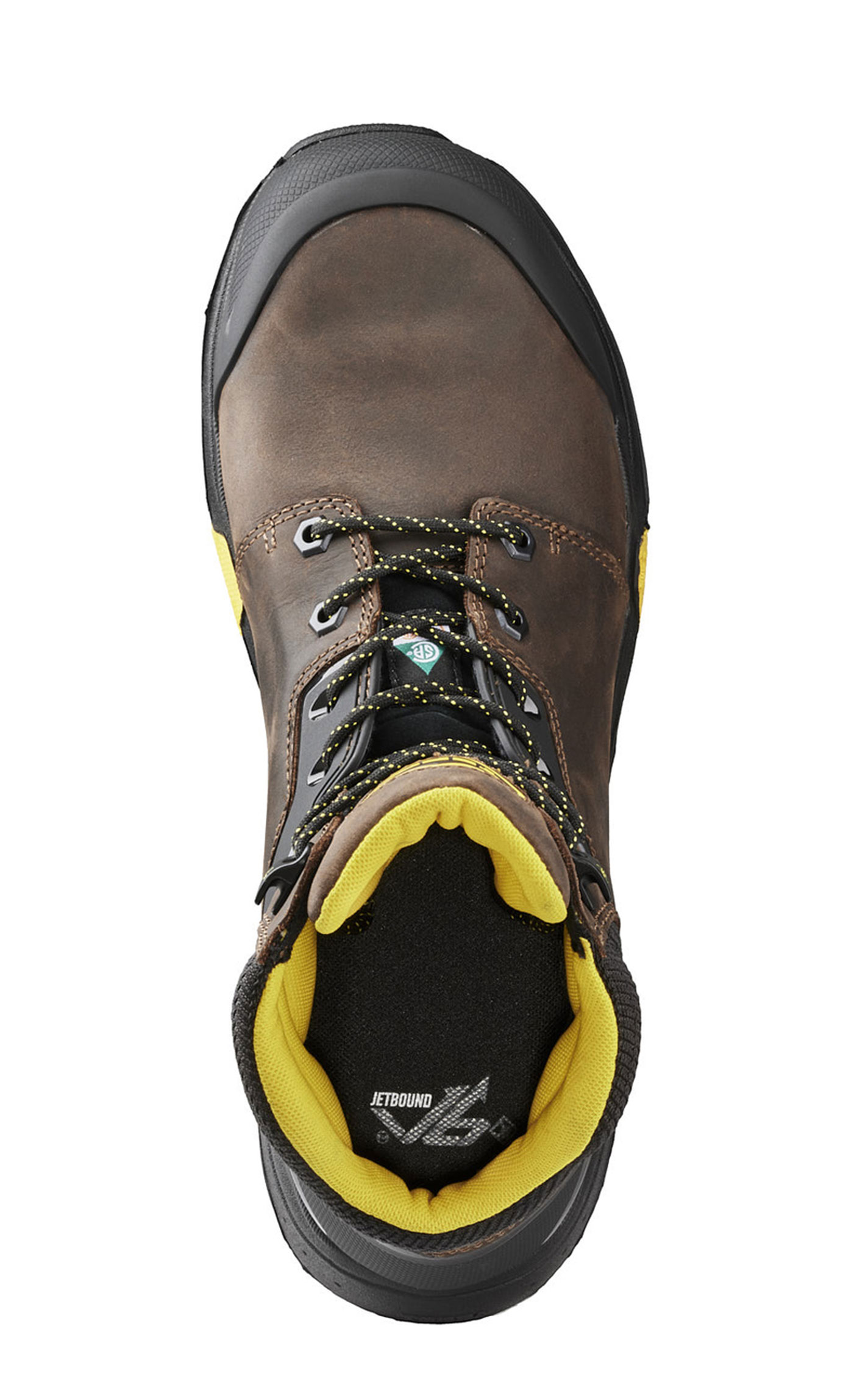Terra Men’s Brown and Black Carbine 6” Waterproof Composite Toe Safety Work Boots - Image 1