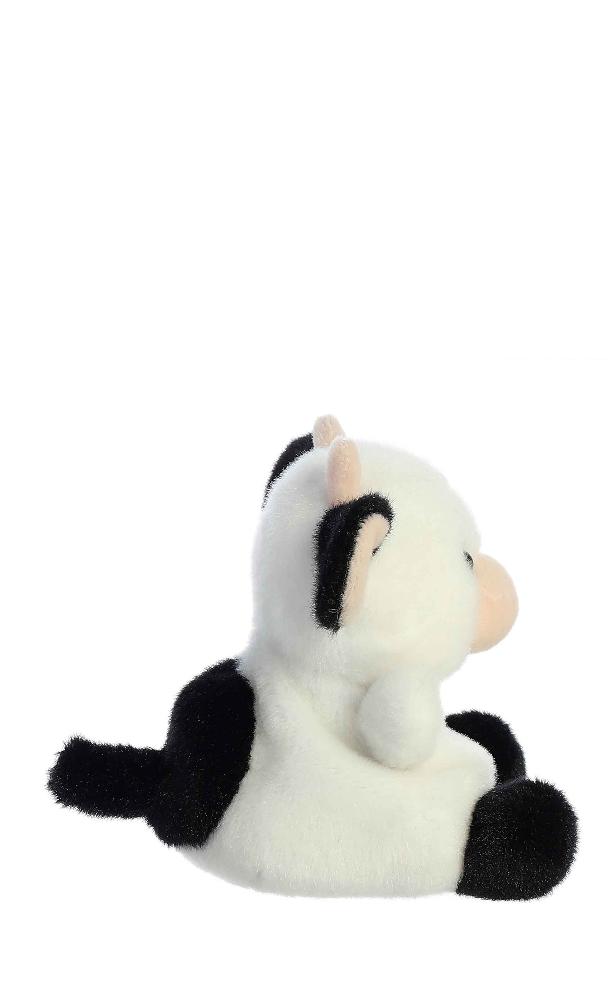 Aurora Palm Pal Black & White Sweetie Cow Stuffed Animal - Image 1