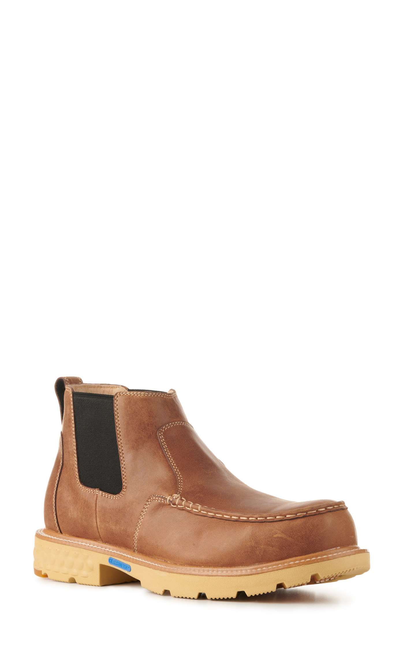 Twisted X Men's Ginger CellStretch Moc Nano Composite Toe Chelsea Work Boots - Image 1