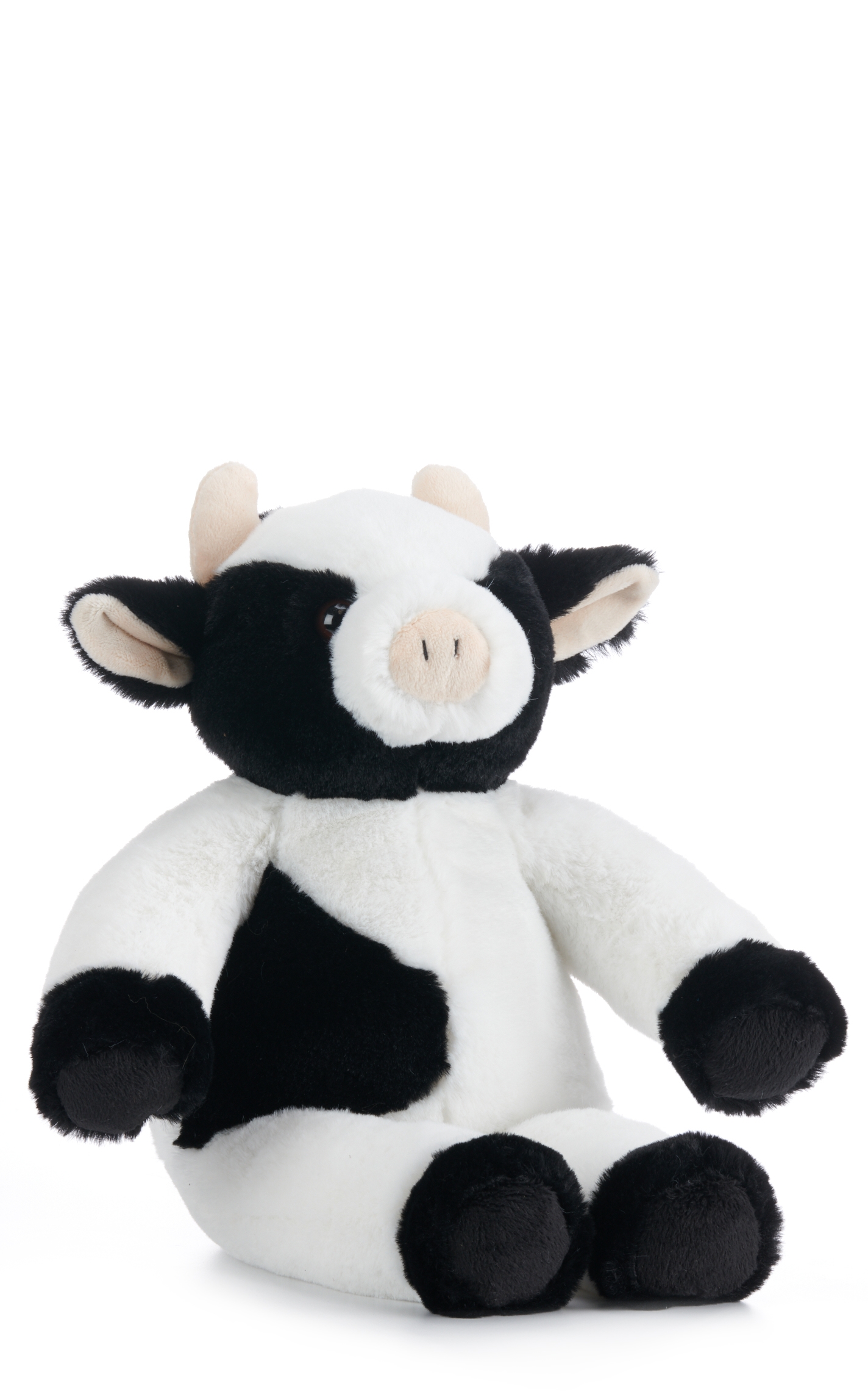 Bearington Collection Snug Em's Cowlin Cow Stuffed Animal - Image 1