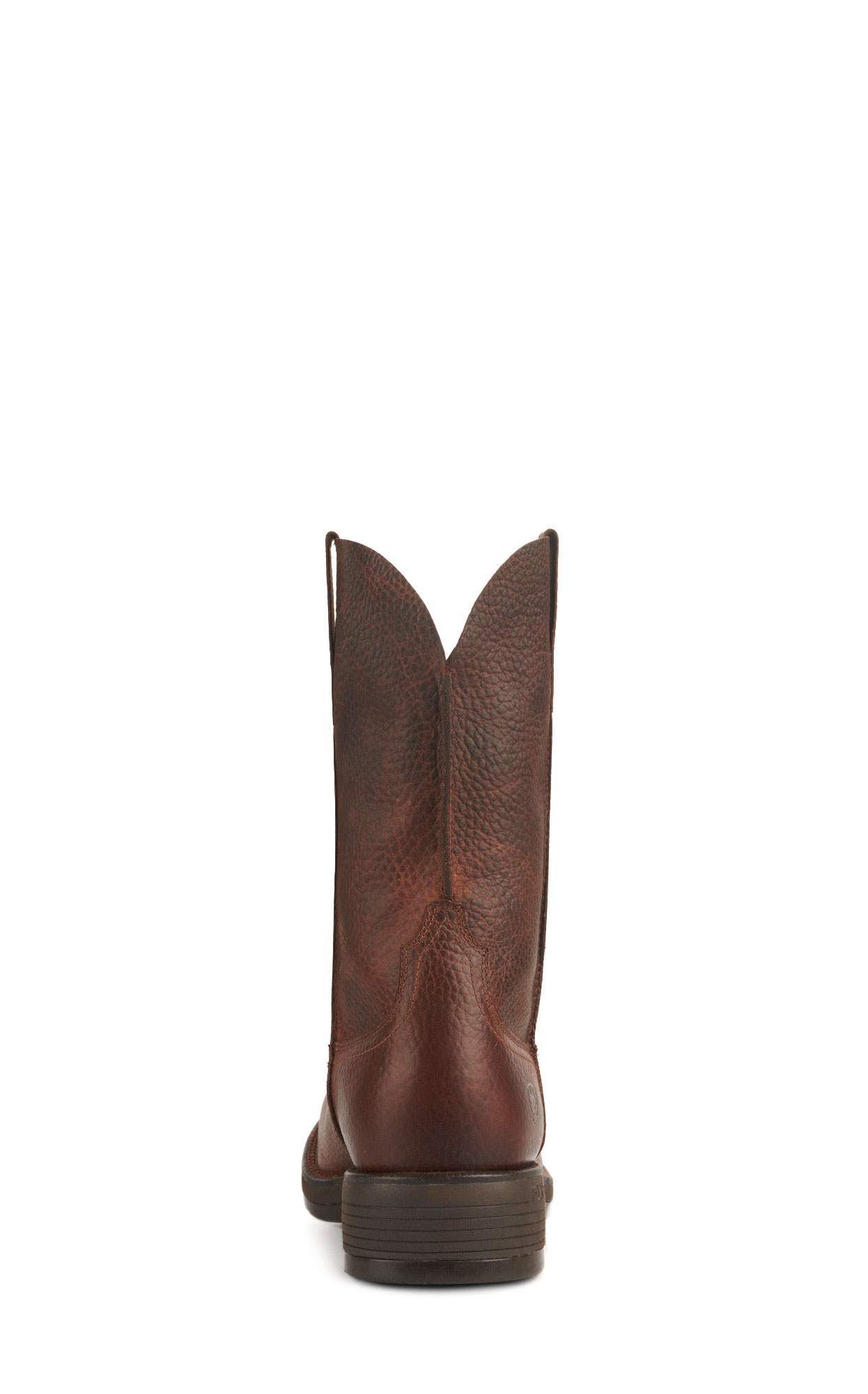 Ariat Men's Ridgeback Rambler Oiled Brown Wide Square Toe Cowboy Boots - Image 1
