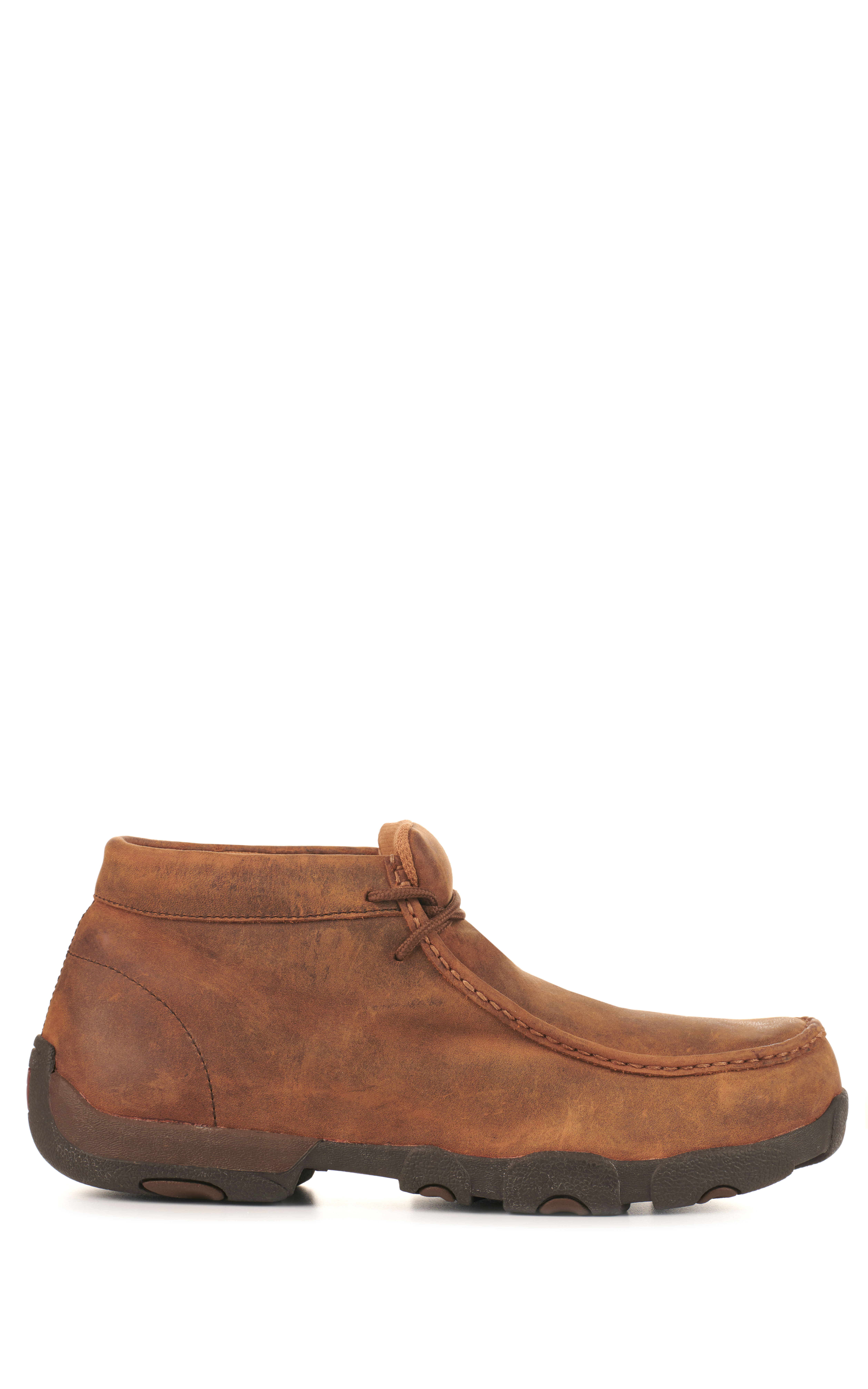 Twisted X Men's Brown MetGuard Round Moc Steel Toe Lace Up Work Shoe - Image 1