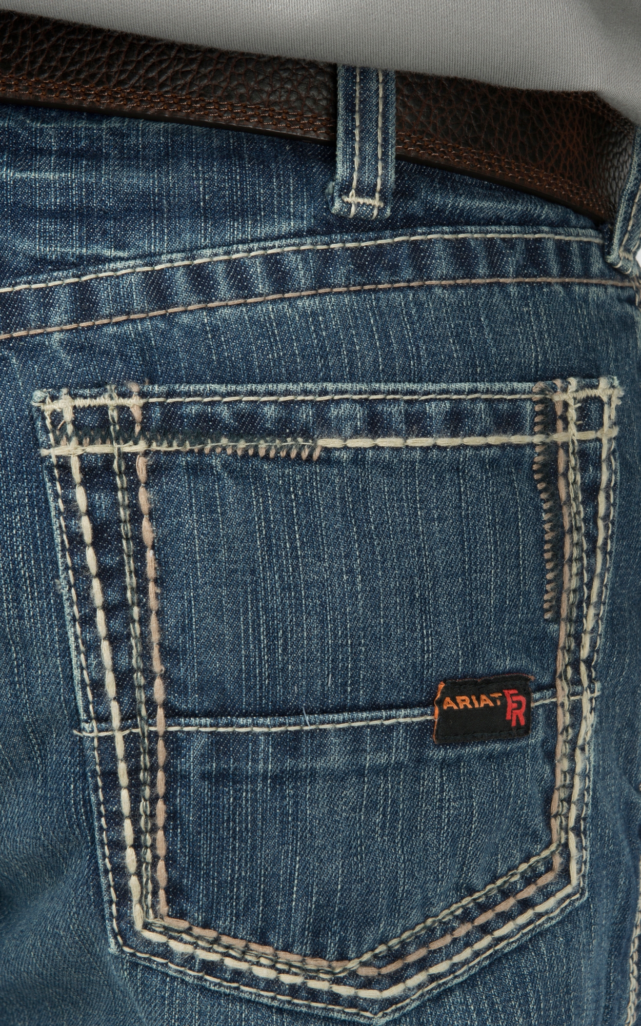 Ariat Men's M4 Clay Low Rise Boot Cut FR Work Jeans - Big & Tall - Image 1
