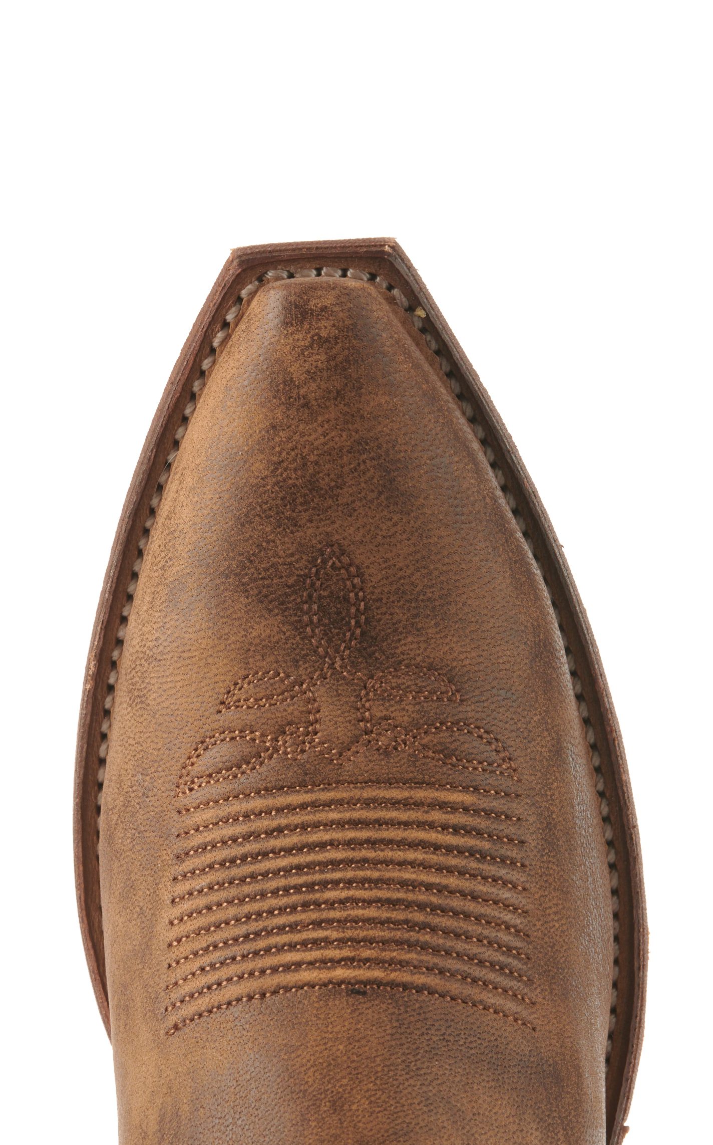 Laredo Women's Distressed Honey Snip Toe Cowboy Boots - Image 1