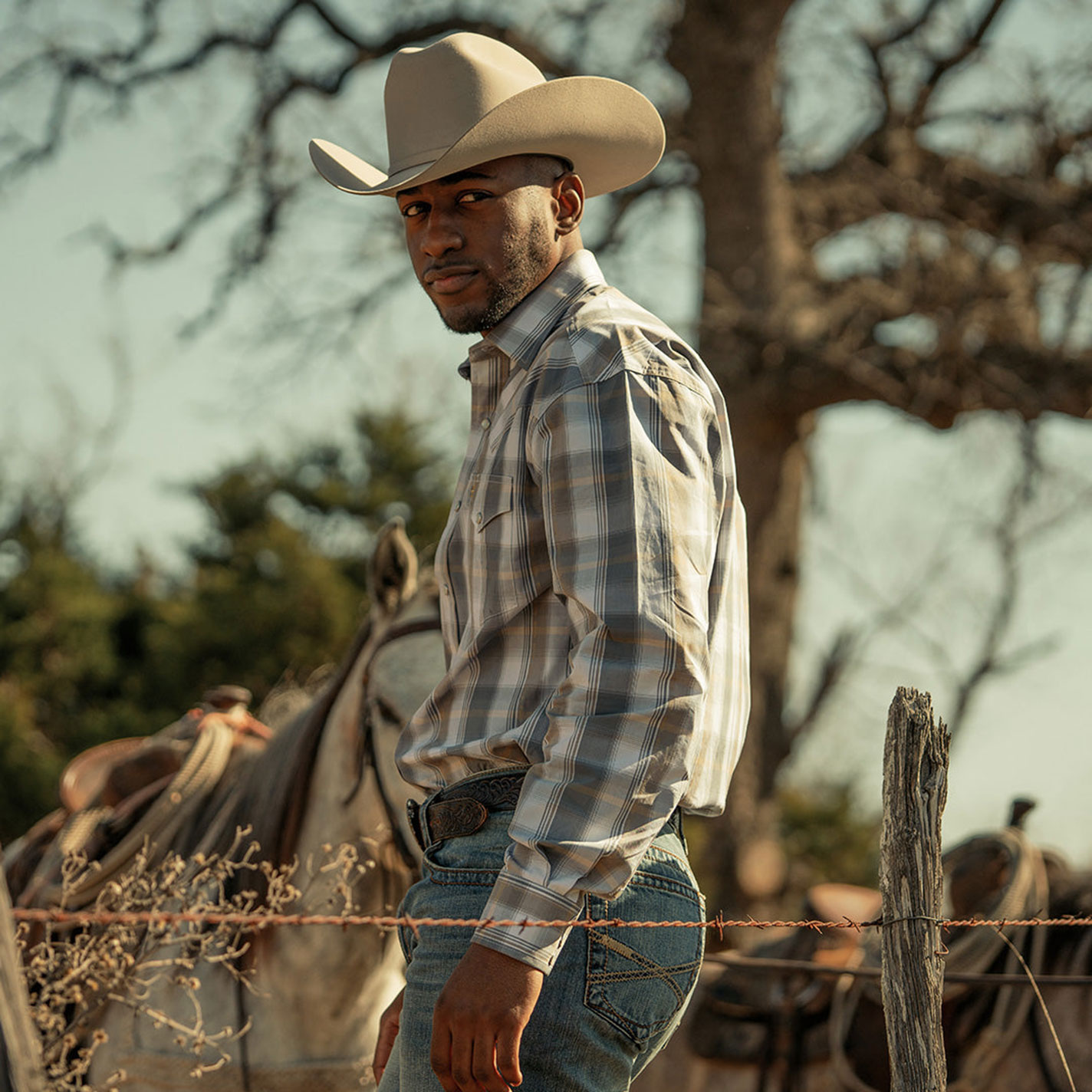 Stetson 100X El Presidente Silverbelly Felt Cowboy Hat - Image 1