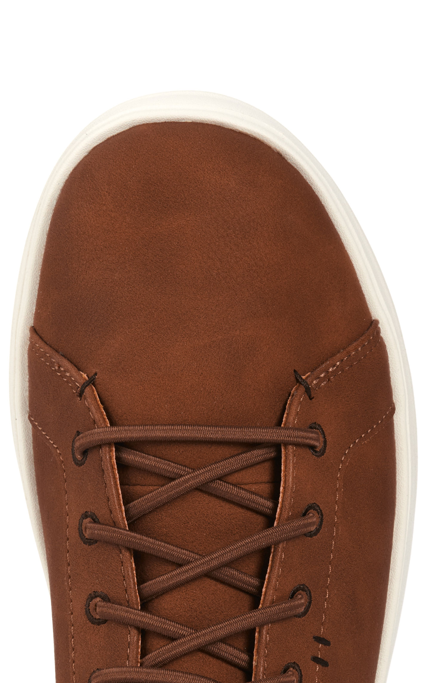 Hey Dude Men's Paul Cognac & White Round Toe Casual Shoes - Image 1