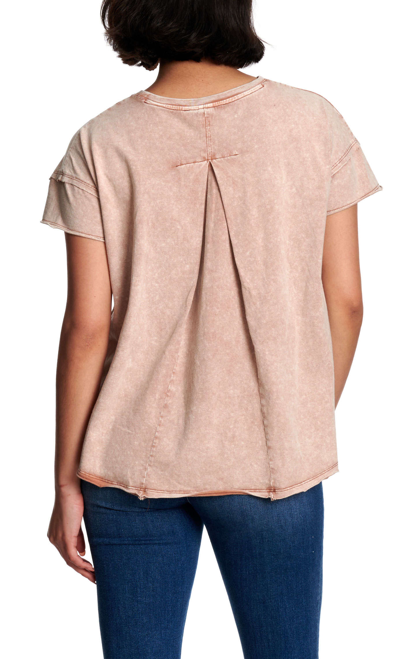 Blue B Women's Washed Brown Cowgirl Cactus Embroidered Cropped T-Shirt - Image 1