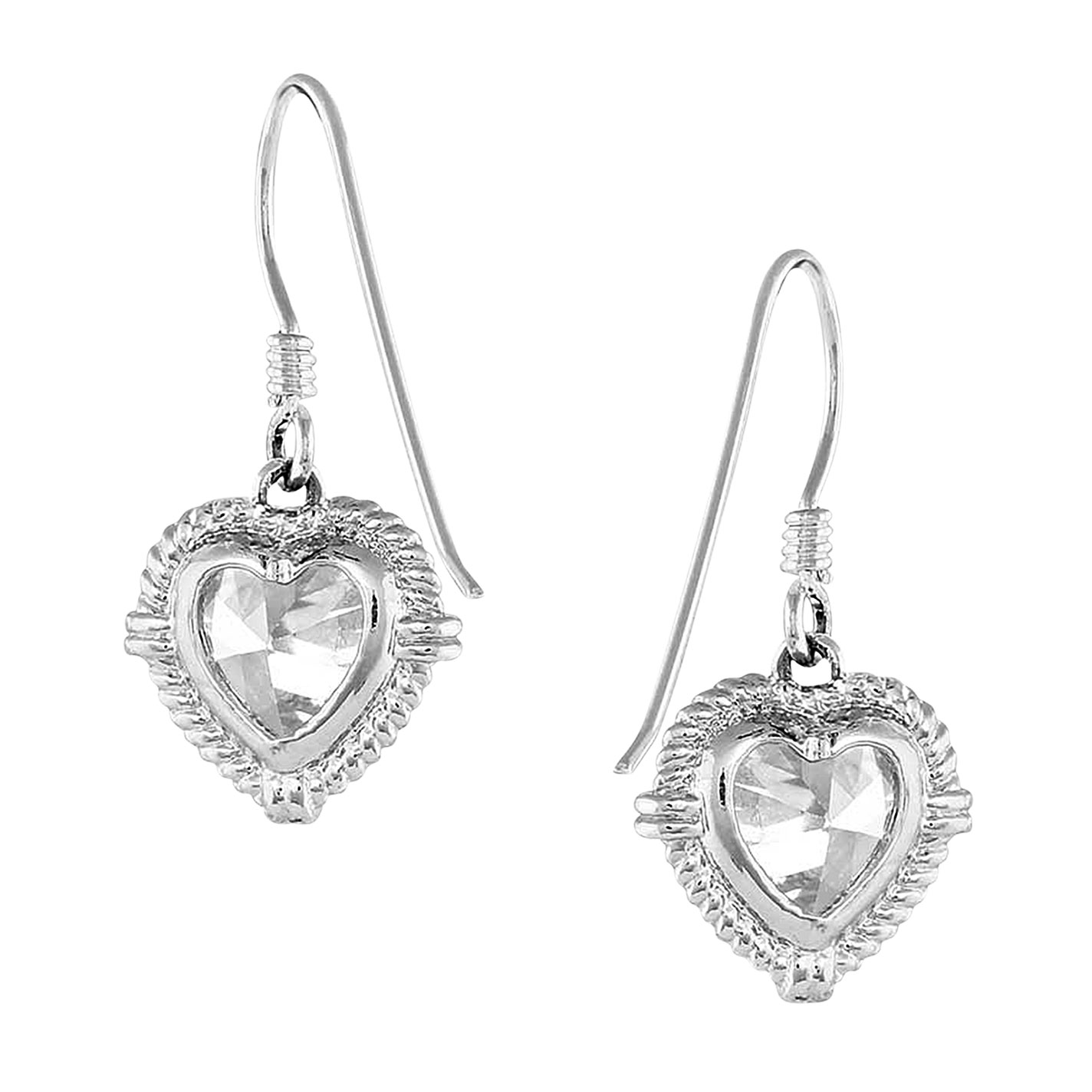 Montana Silversmiths Heart on My Sleeve Pendant Earrings - Image 1