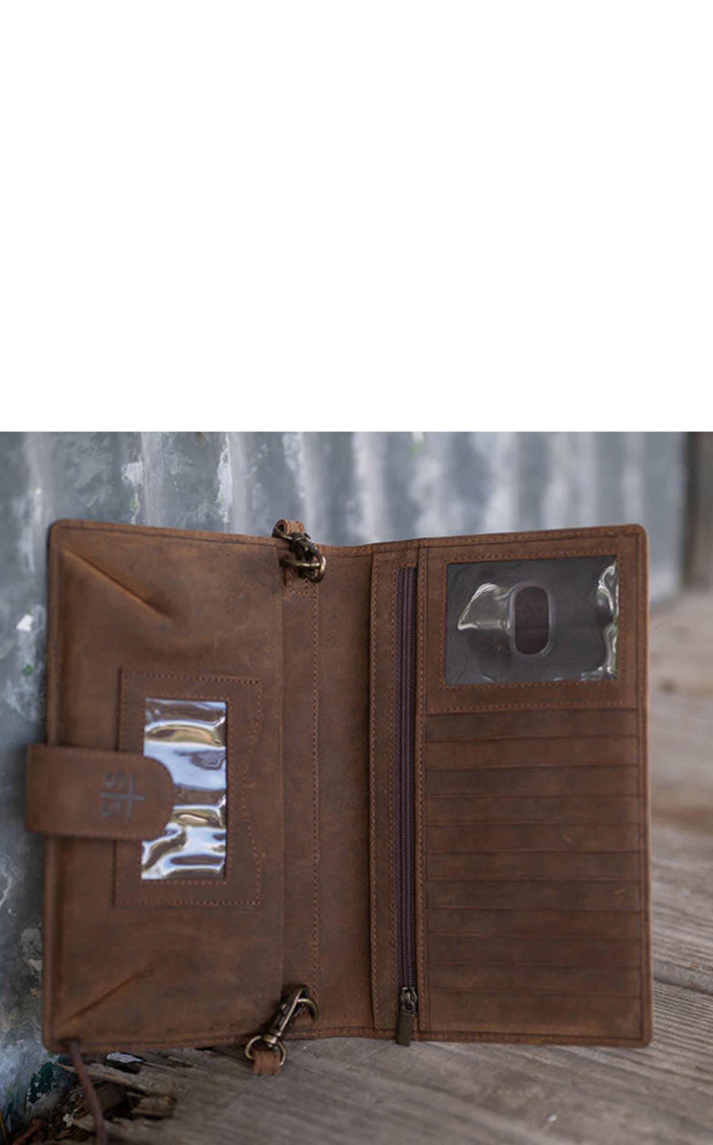STS Ranchwear Hair on Hide Yetzy Organizer Crossbody Bag - Image 1