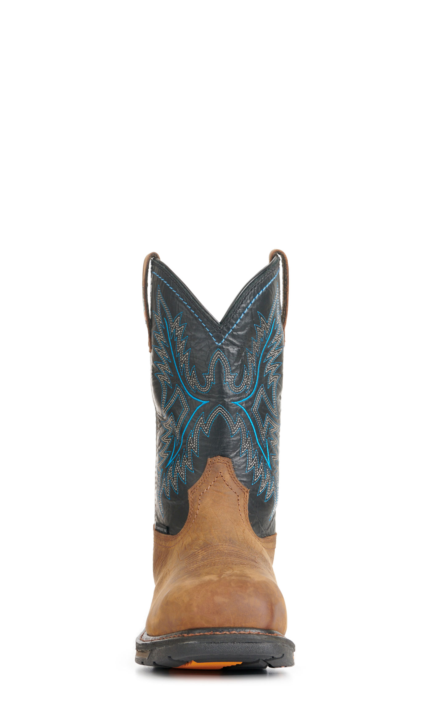 Ariat Men's WorkHog CSA Brown and Black Waterproof Square Composite Toe Work Boots - Image 1