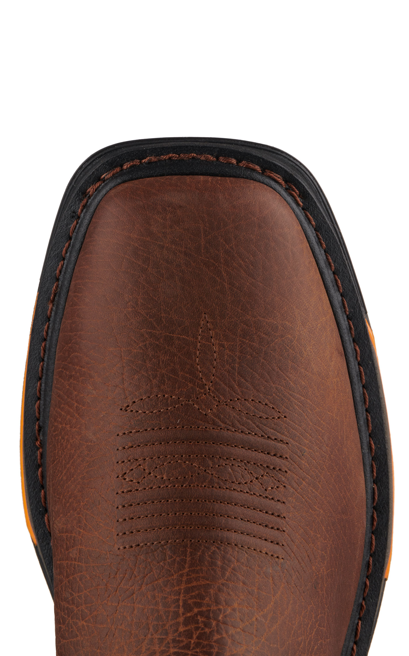 Ariat Men's Big Rig Tread Earth Brown VentTEK Wide Square Composite Toe Work Boot - Image 1