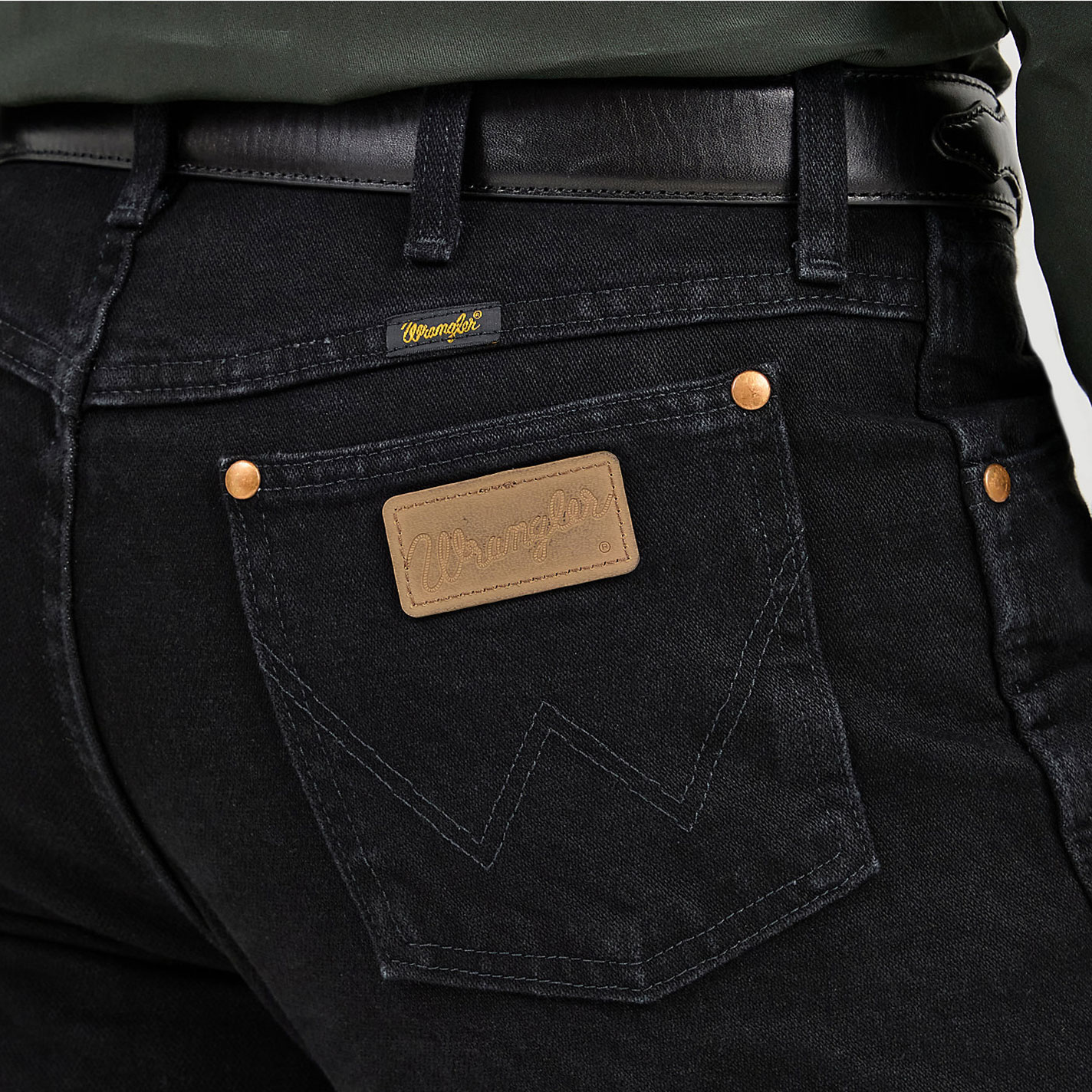 Wrangler Cowboy Cut Black Original Fit Big Jeans - Image 1