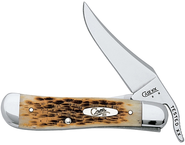 Case Knives Amber Bone Russ Lock - Image 1