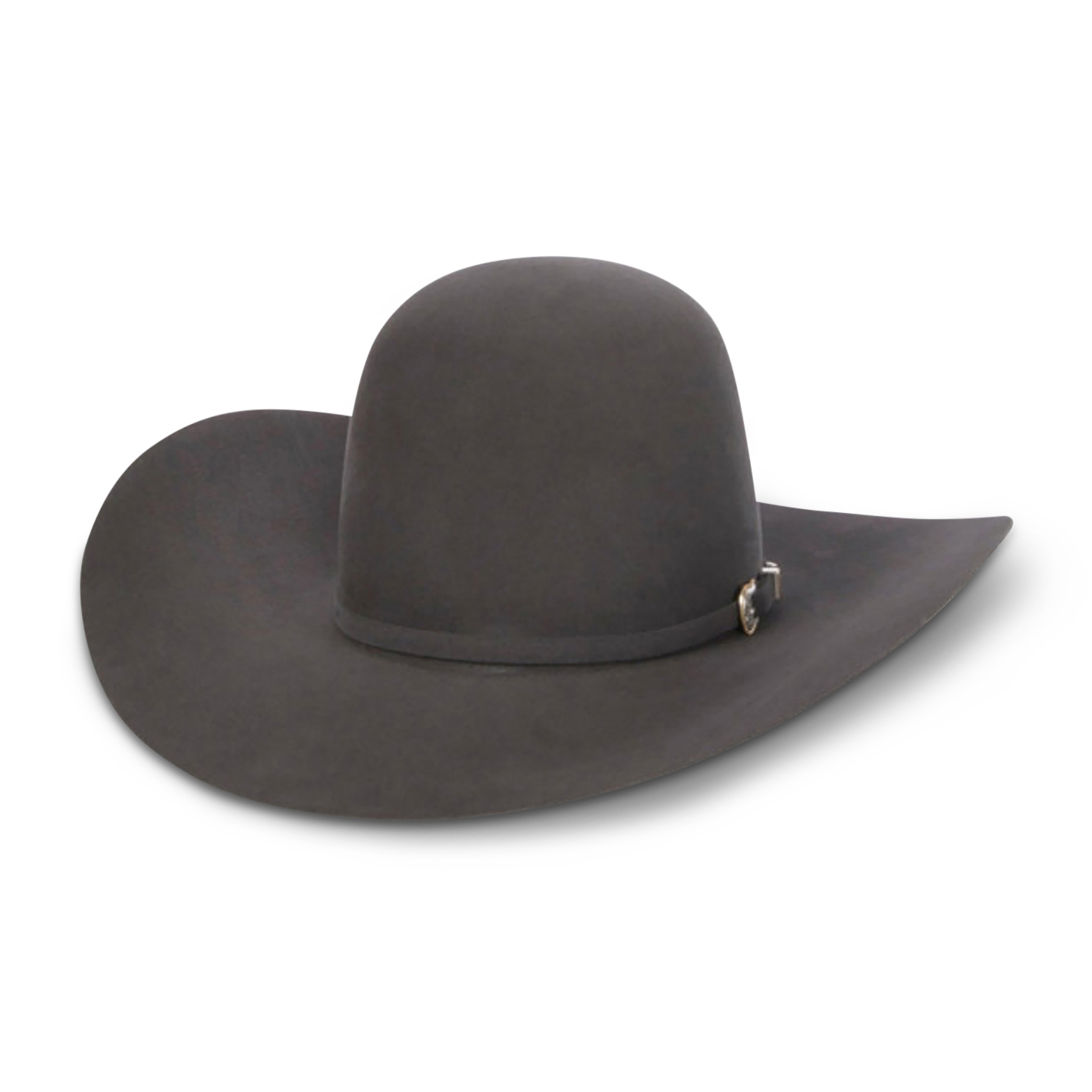 American Hat 10X Steel Gray Open Crown Cowboy Hat - Image 1