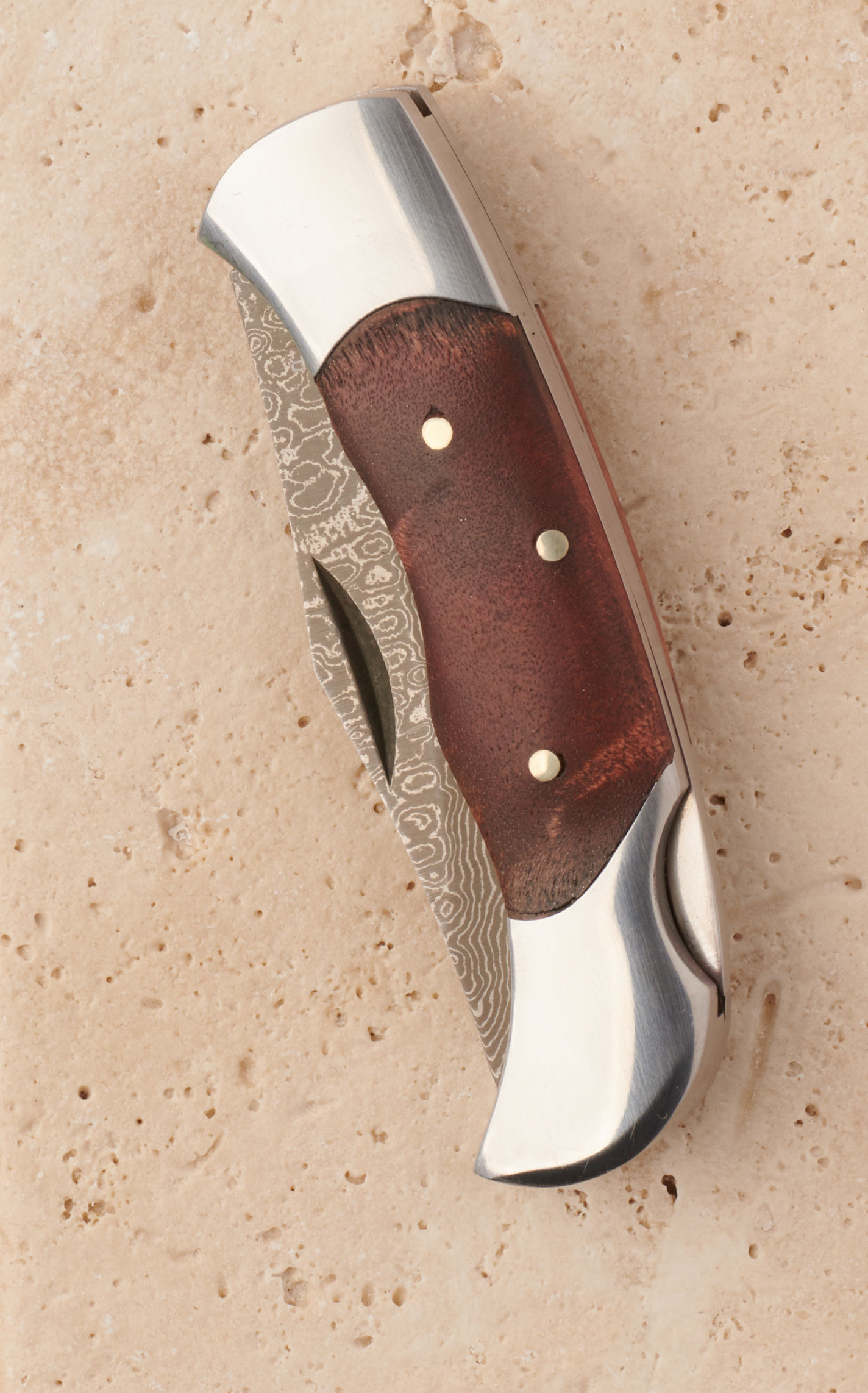 Boker Magnum Lady Damascus Blade Pocket Knife - Image 1