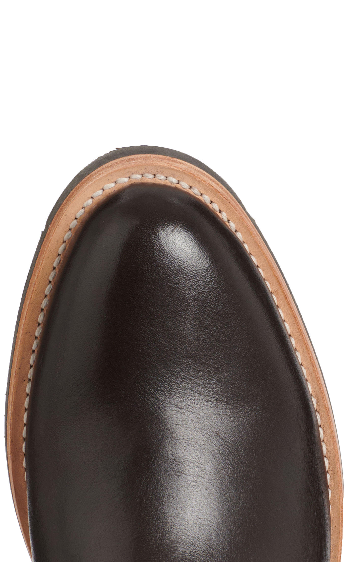 Lucchese Men’s Raymond Chocolate Ranch Hand Roper Round Toe Cowboy Boots - Image 1