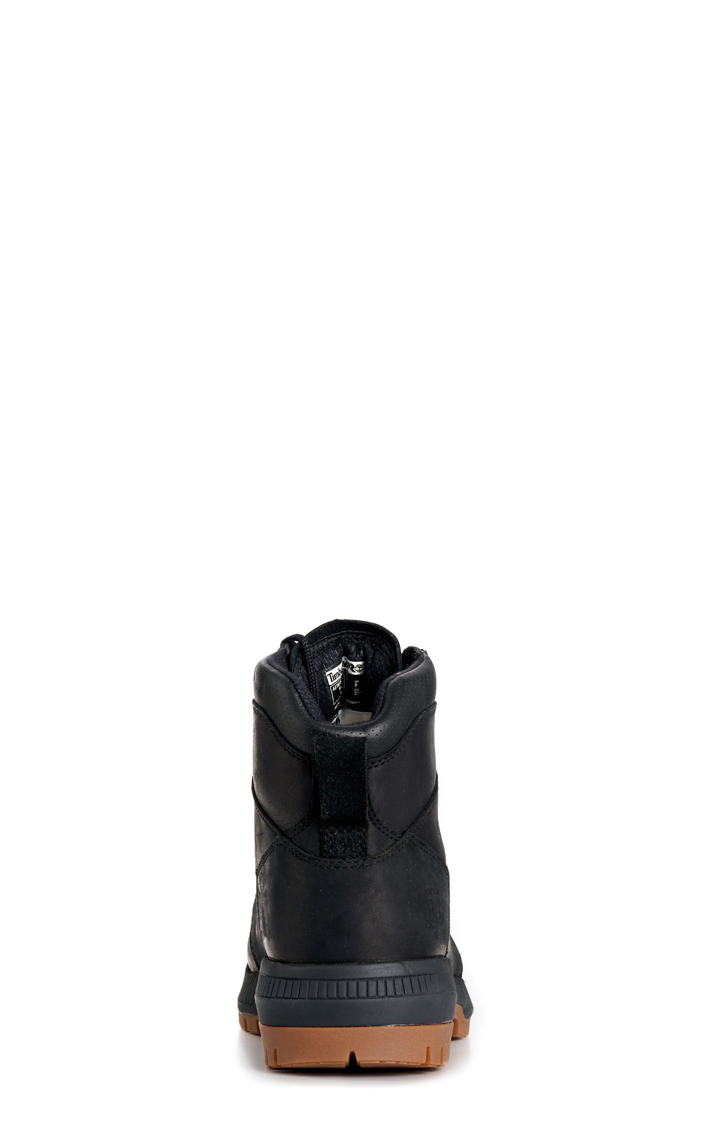 Timberland Pro Men's Montauk Black Round Steel Toe Lace Up Work Boots - Image 1