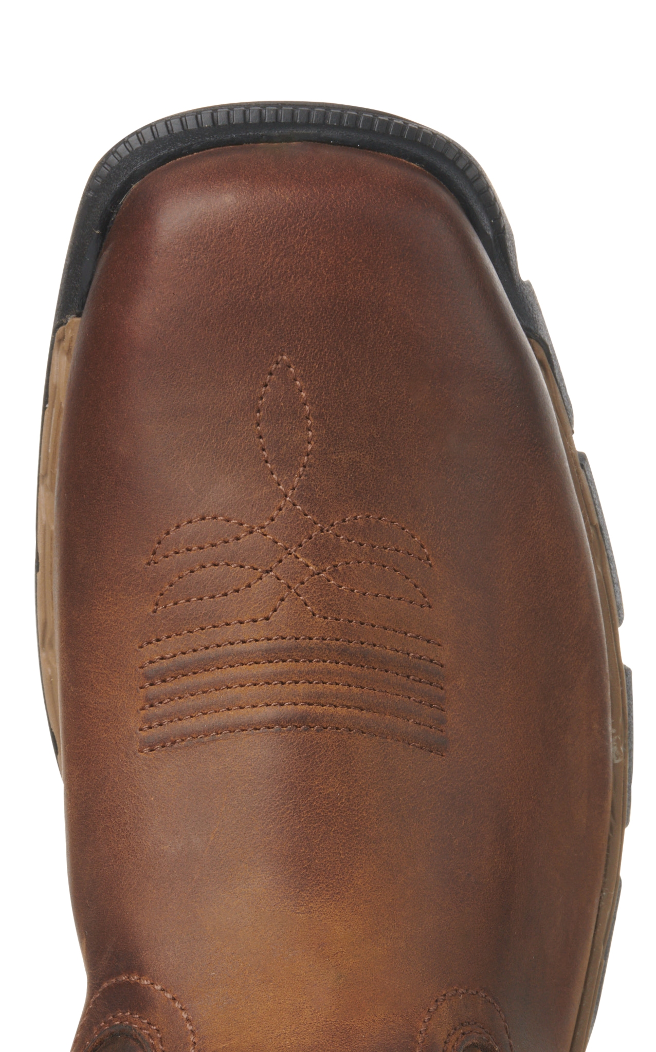 Ariat Men's Rebar Flex Cognac with Incognito Skull VentTEK Work Boot - Image 1