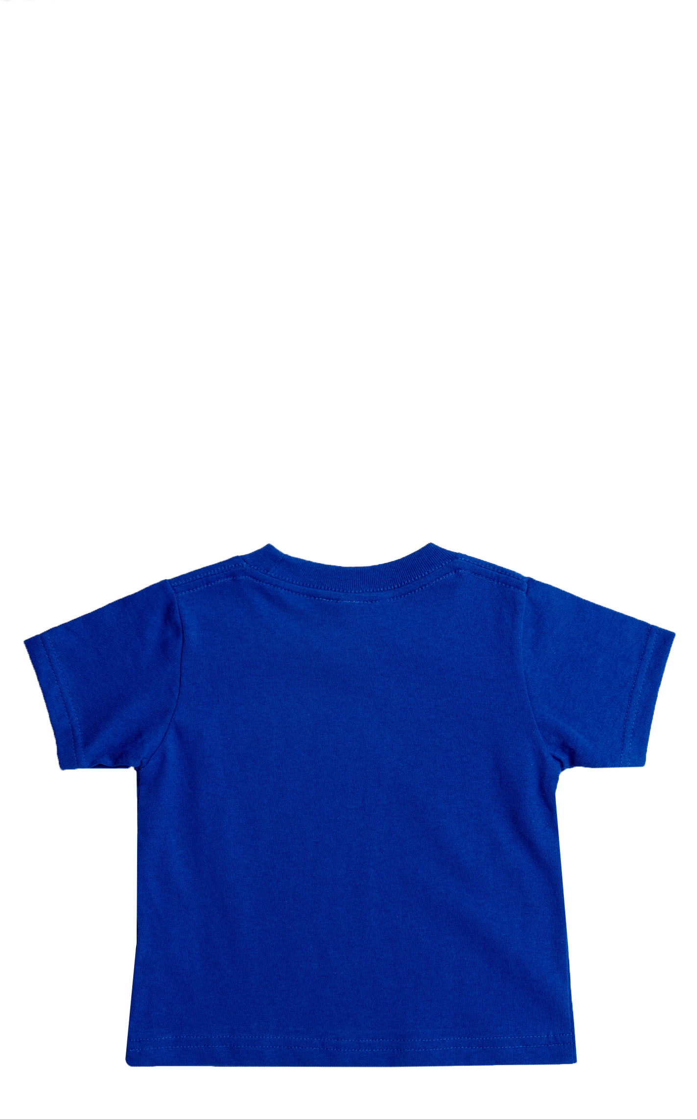 Cowboy Hardware Toddler Boy's Royal Blue Skull Flag Logo Graphic T-Shirt - Image 1