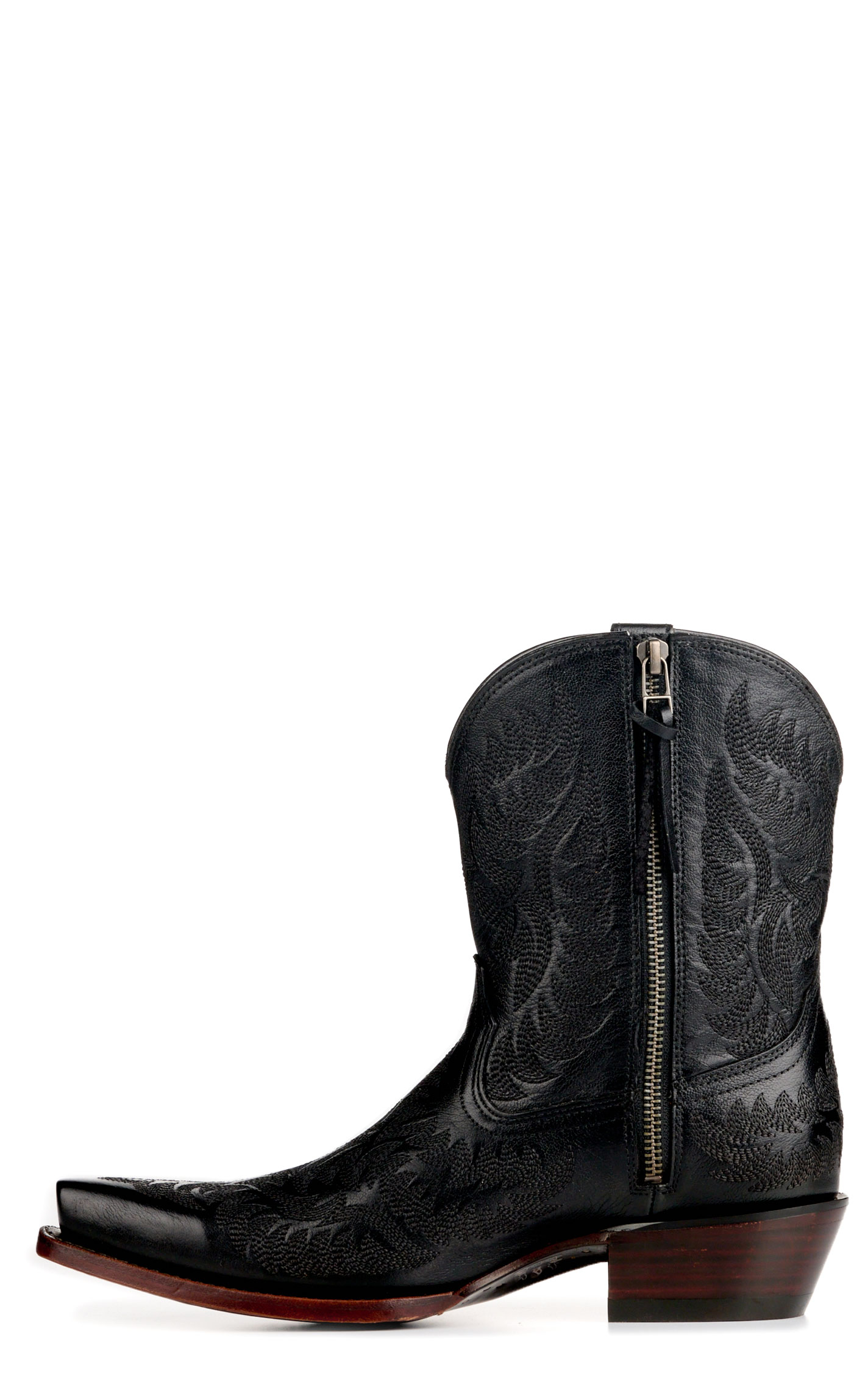 Ariat Women's Obsidian Cate Snip Toe Shorty Cowboy Boots - Image 1