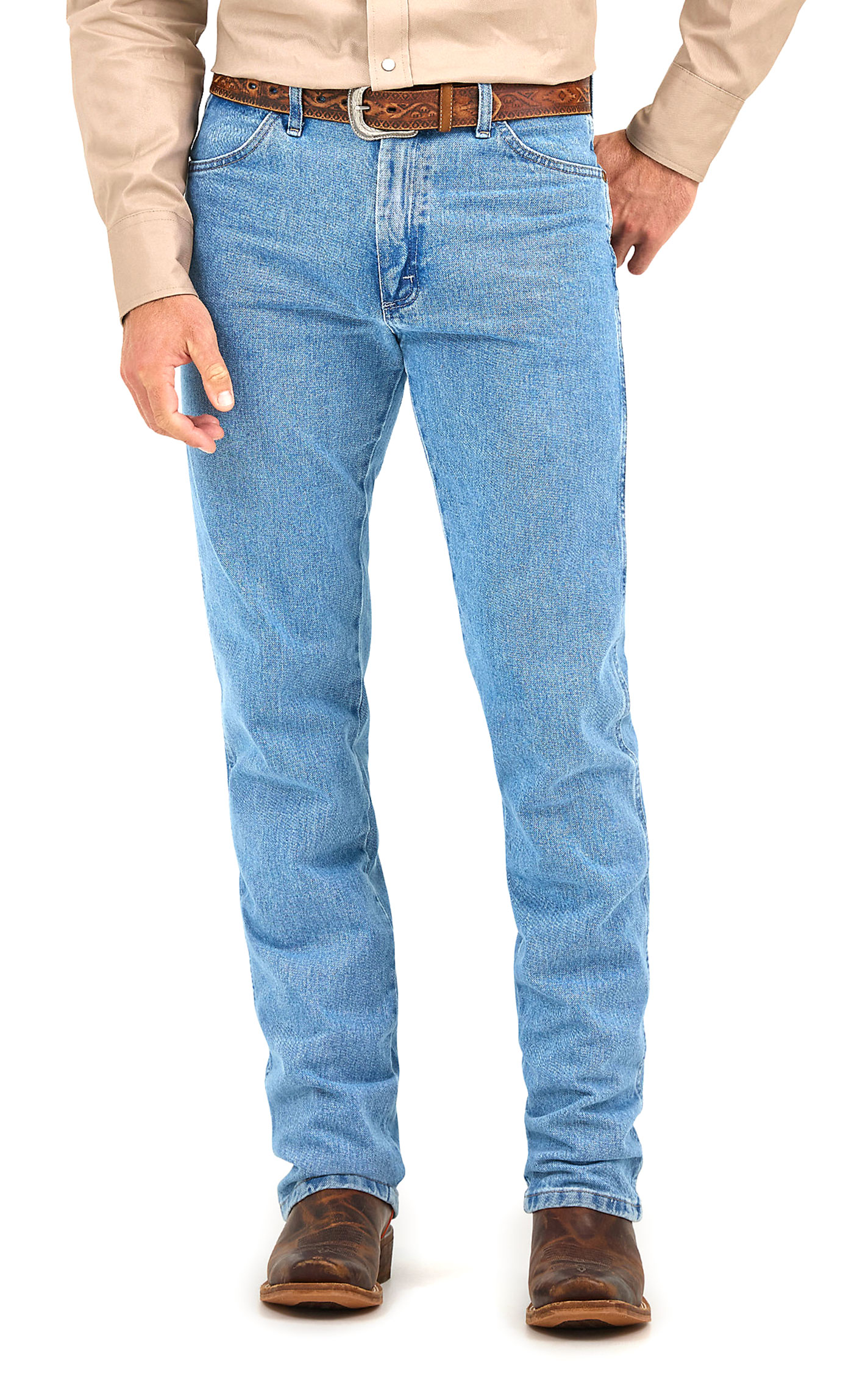 Wrangler Cowboy Cut Antique Wash Original Fit Tall Jeans - Image 1