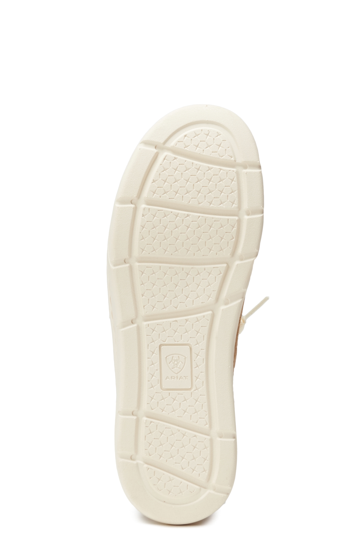 Ariat Women's Hilo Tan Floral Embossed Lace Up Casual Shoe - Image 1